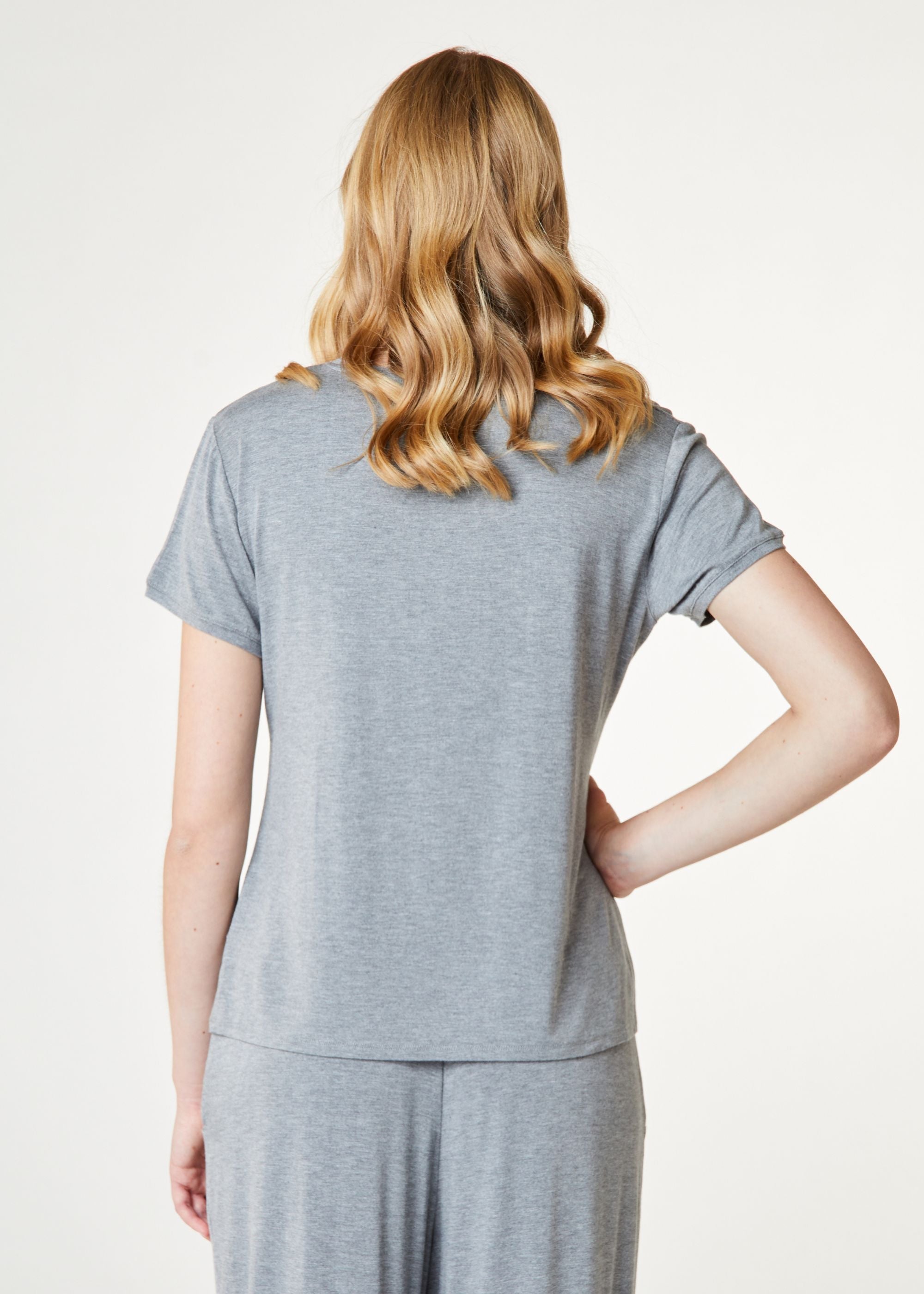 Jordan Short Sleeve T-Shirt, Grey Melange