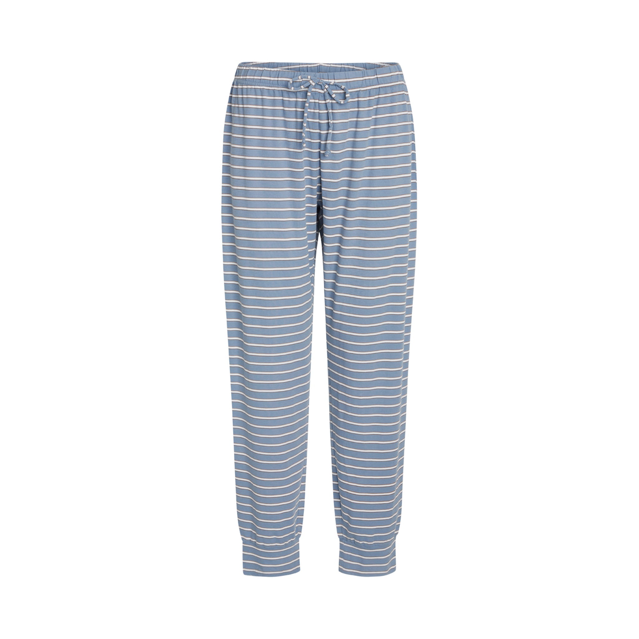 Charlotte Pants, Faded Denim Stripe