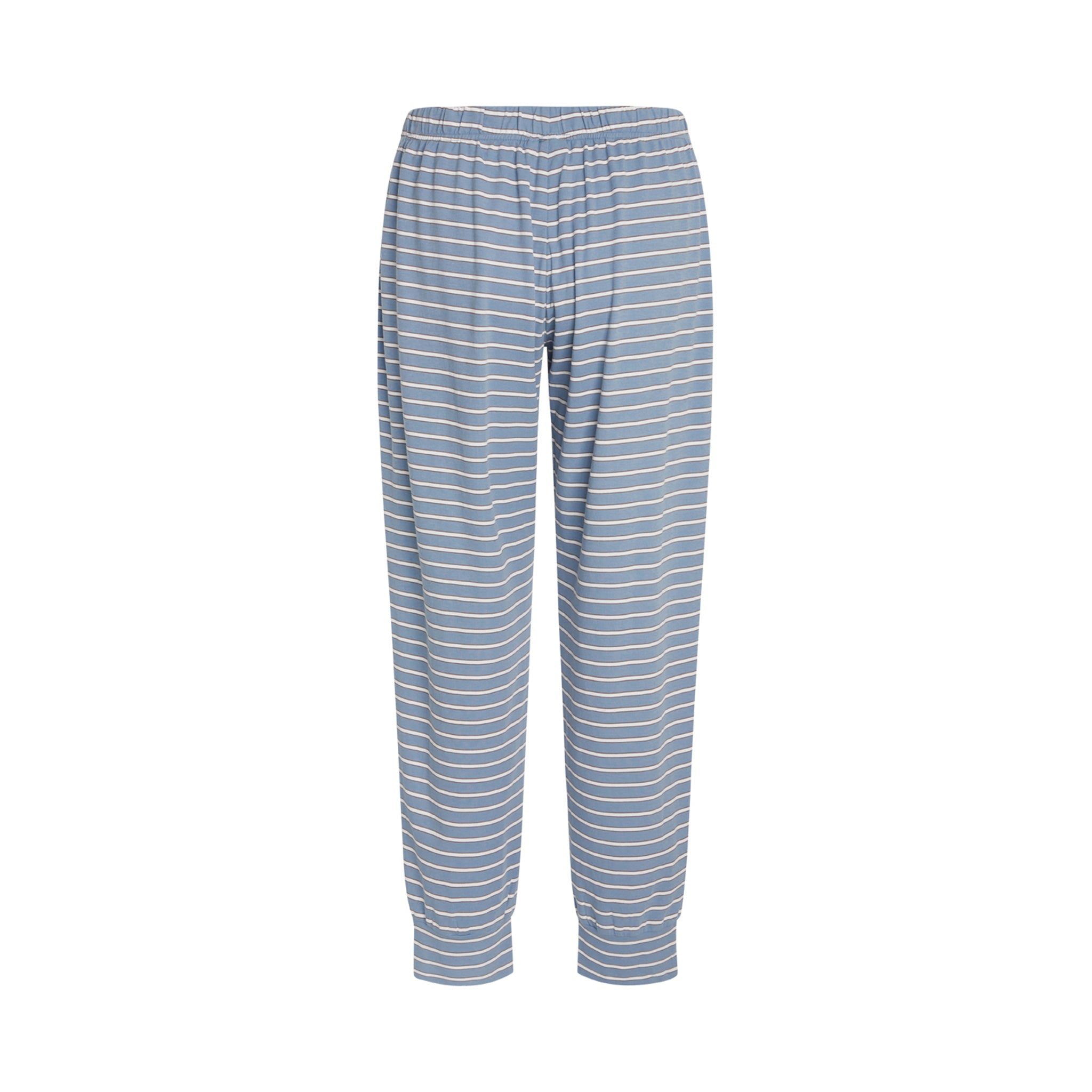 Charlotte Pants, Faded Denim Stripe