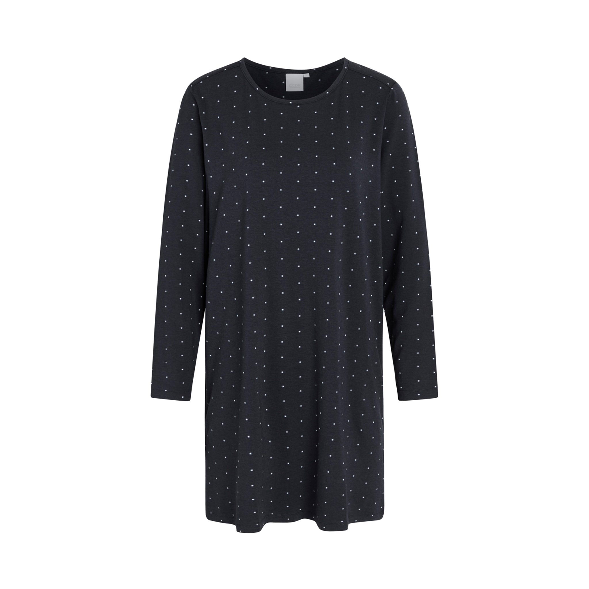 Bea Long Sleeve Dress, Parisian Night AOP