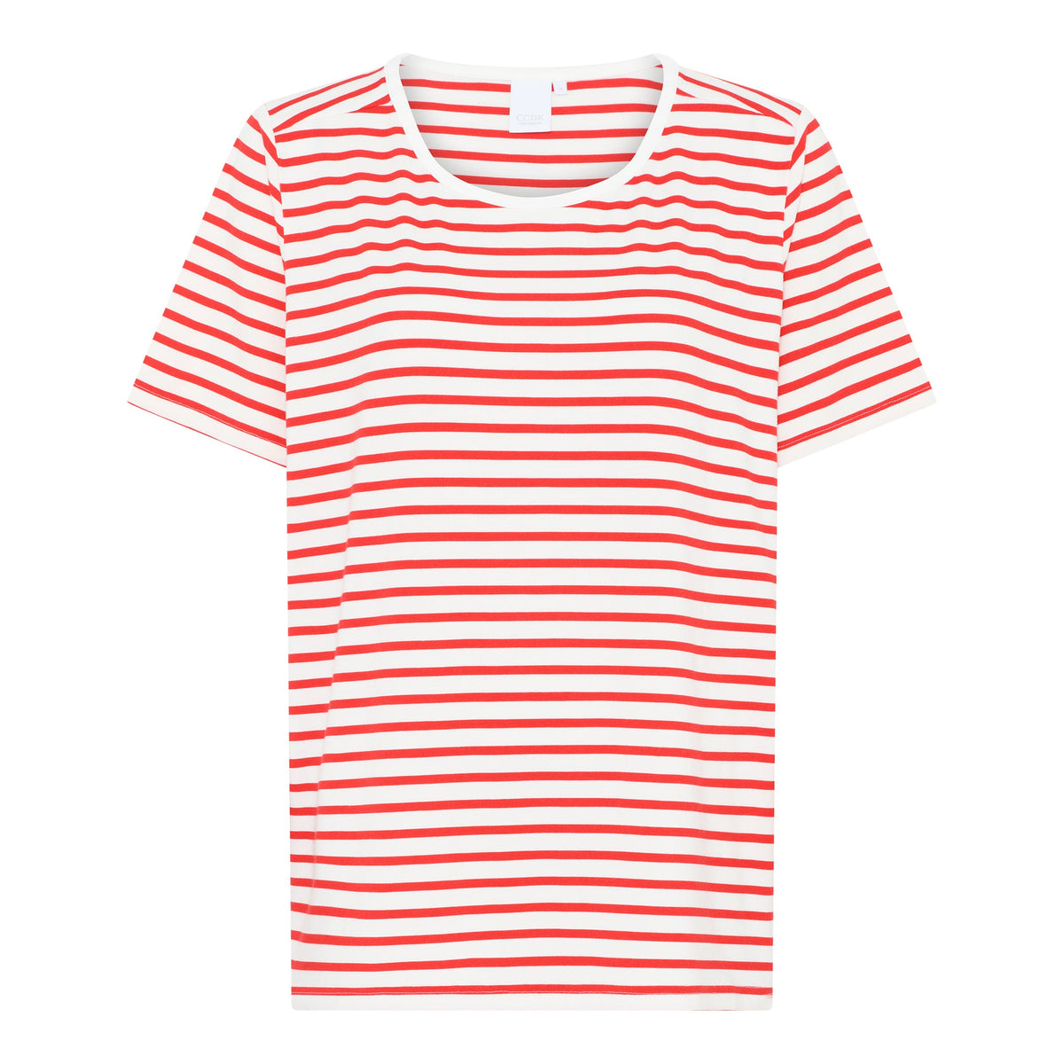 Bea Kurzarm-T-Shirt, Bittersüß Streifen