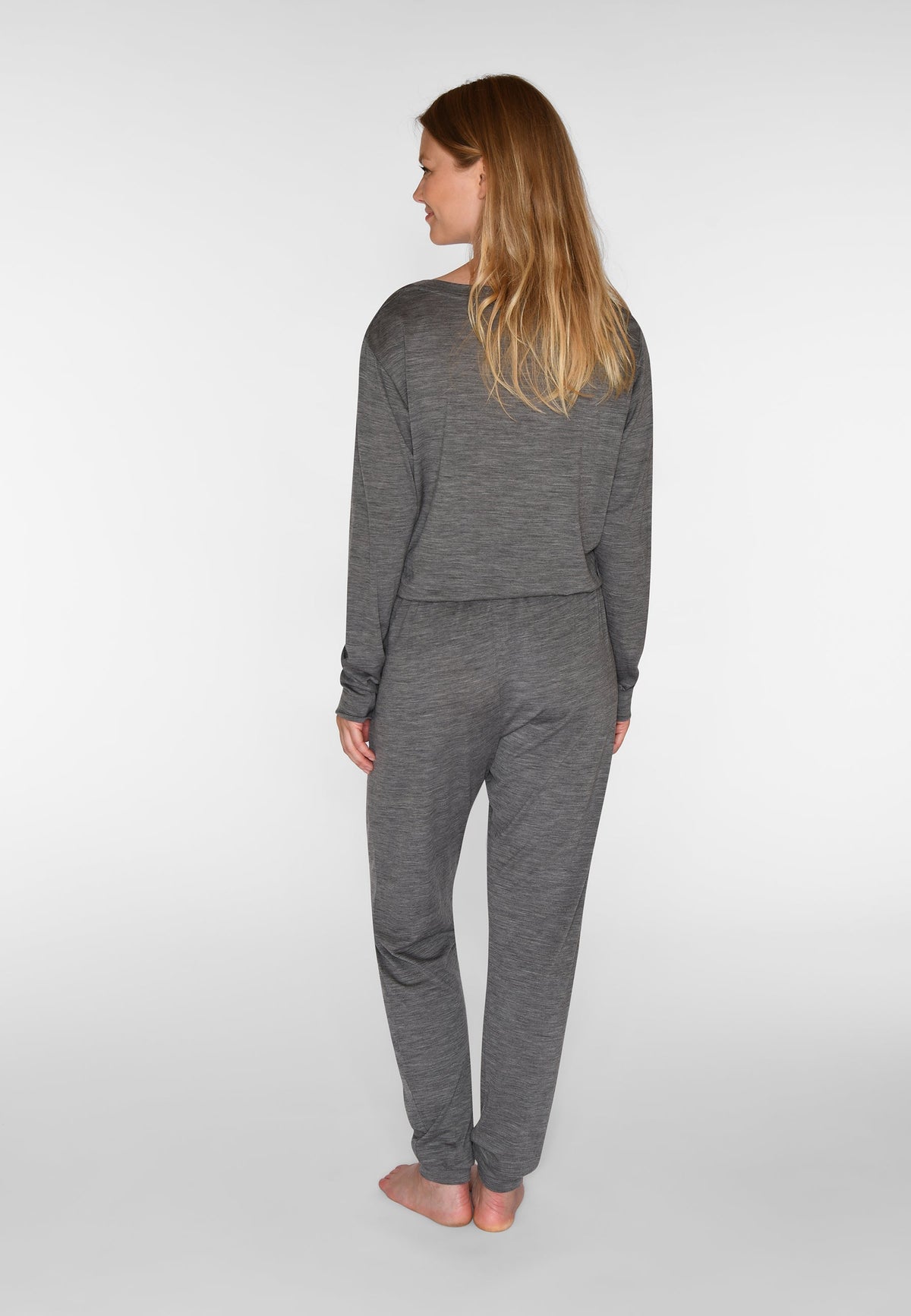 Betty Hose, Dunkelgrau meliert