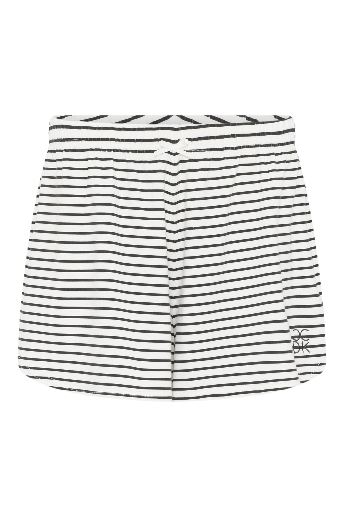 Kimmy Shorts, Pflastergrau Streifen