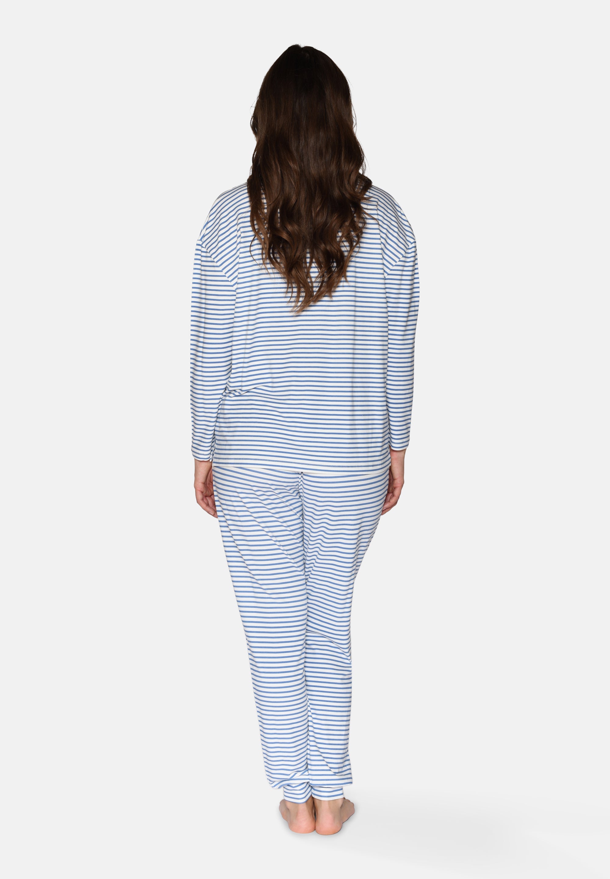 Britt L/S T-shirt, Riverside Stripe