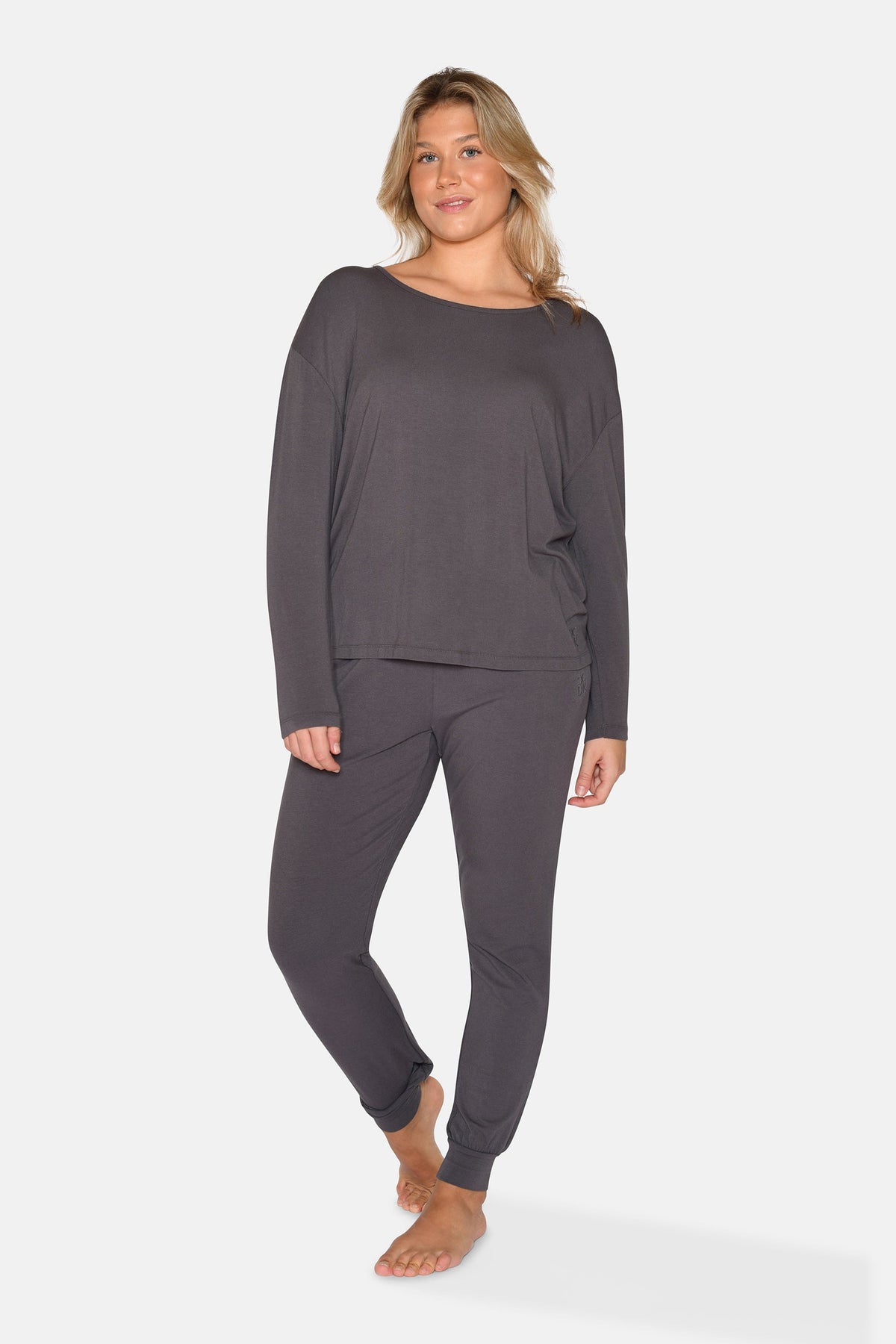 Britt L/S T-shirt, Pavement