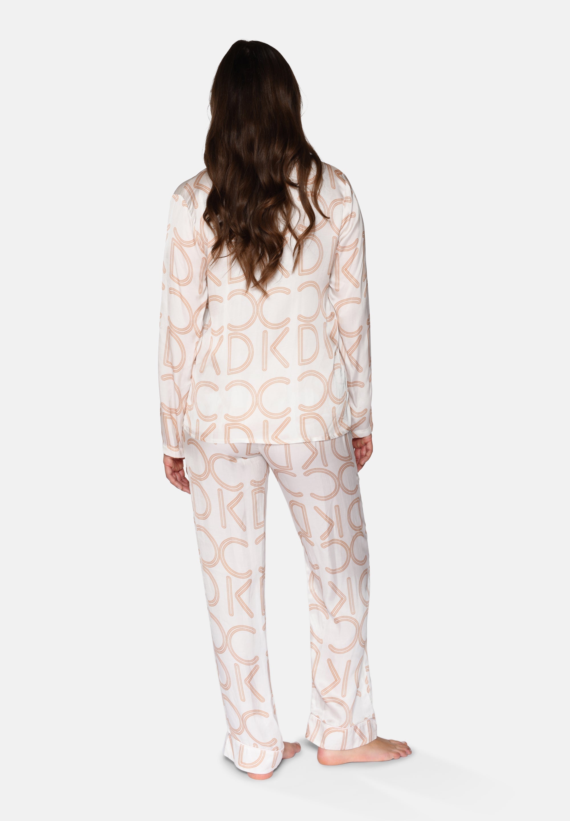 Josephine Shirt, Crystal Gray AOP