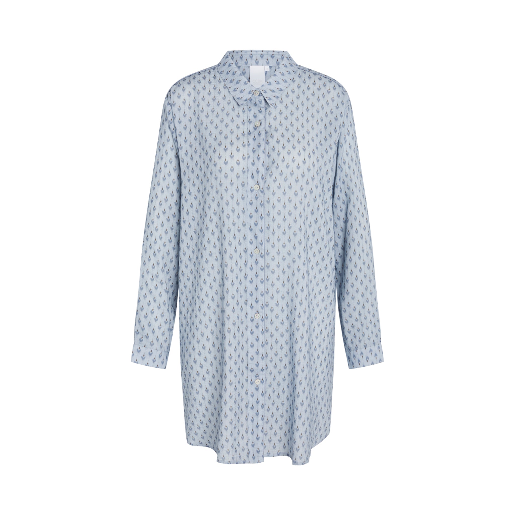 Solvei Shirt, Celestian Blue AOP