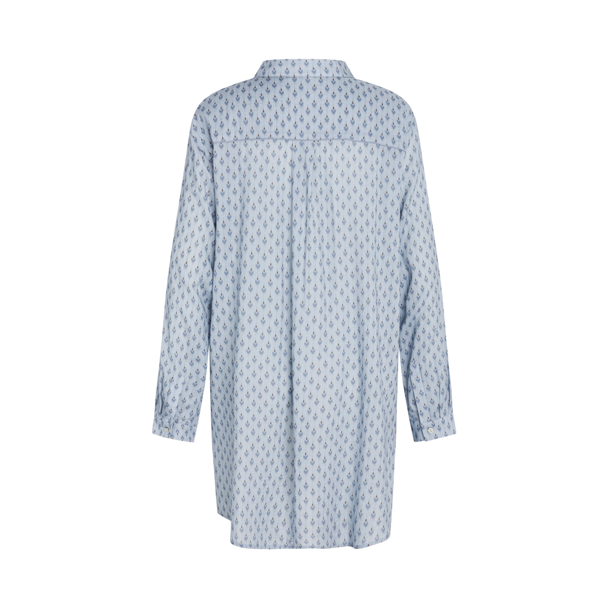 Solvei Shirt, Celestian Blue AOP