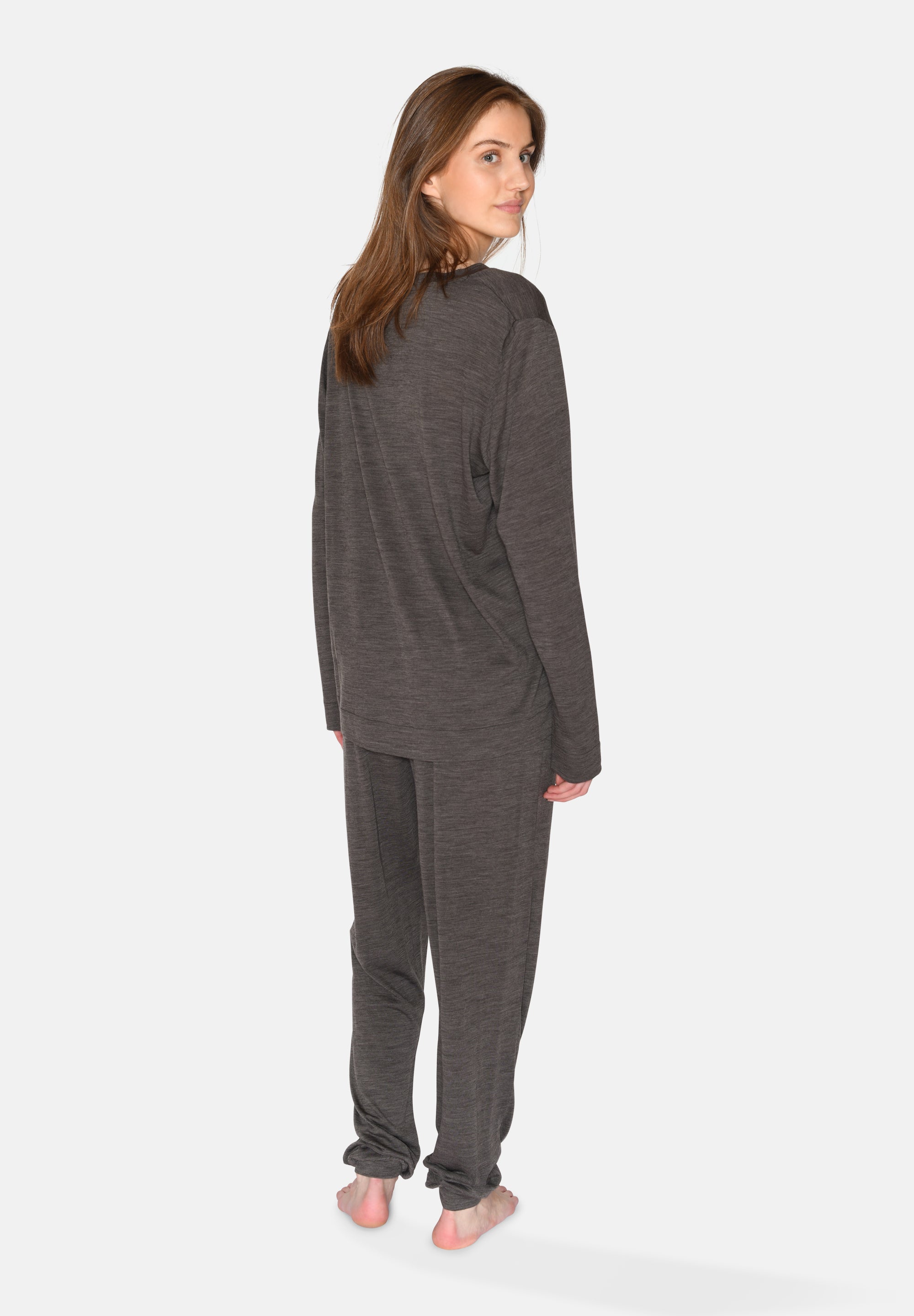 Marbel L/S T-shirt, Pavement Melange