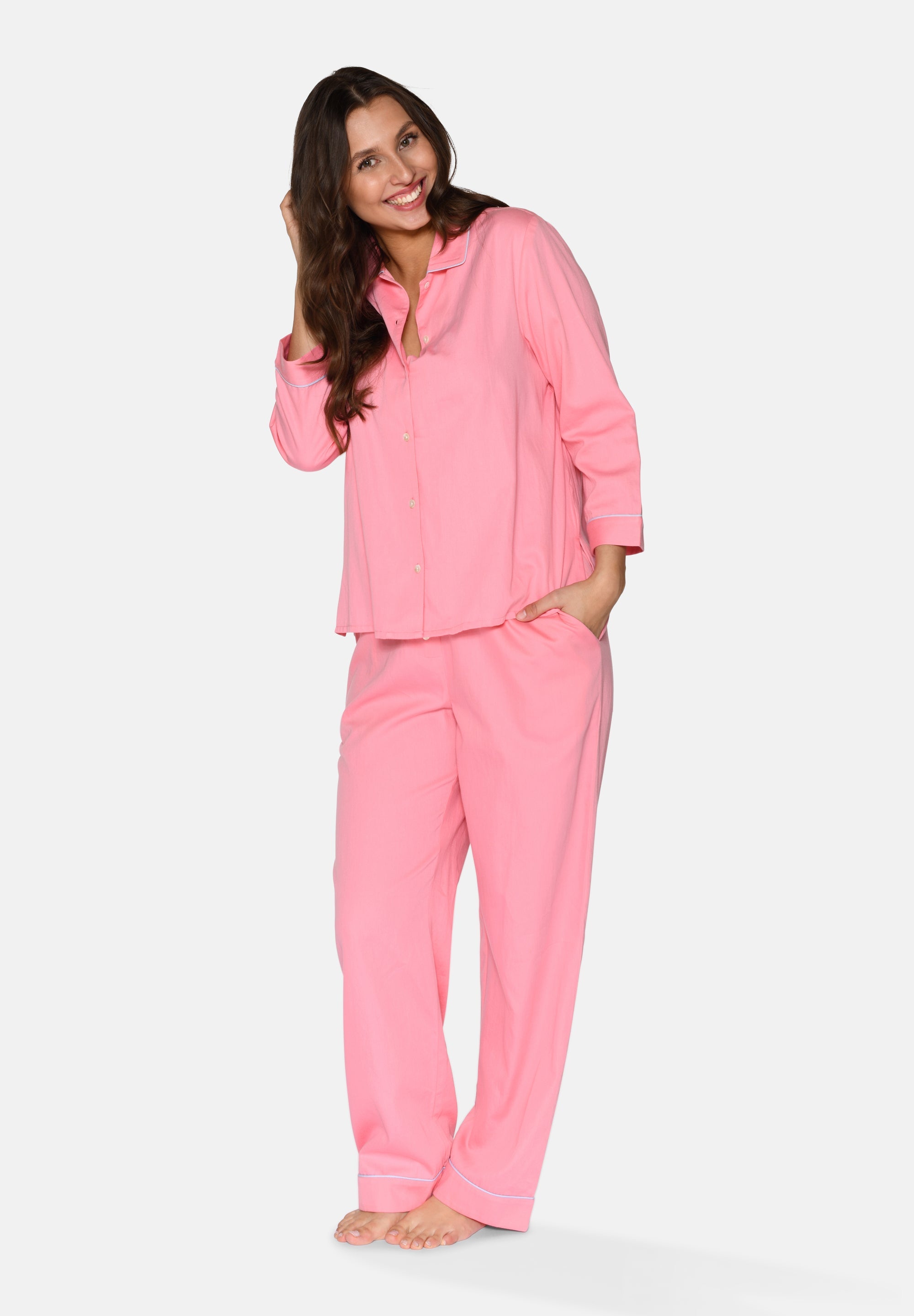 Anni Shirt, Geranium Pink