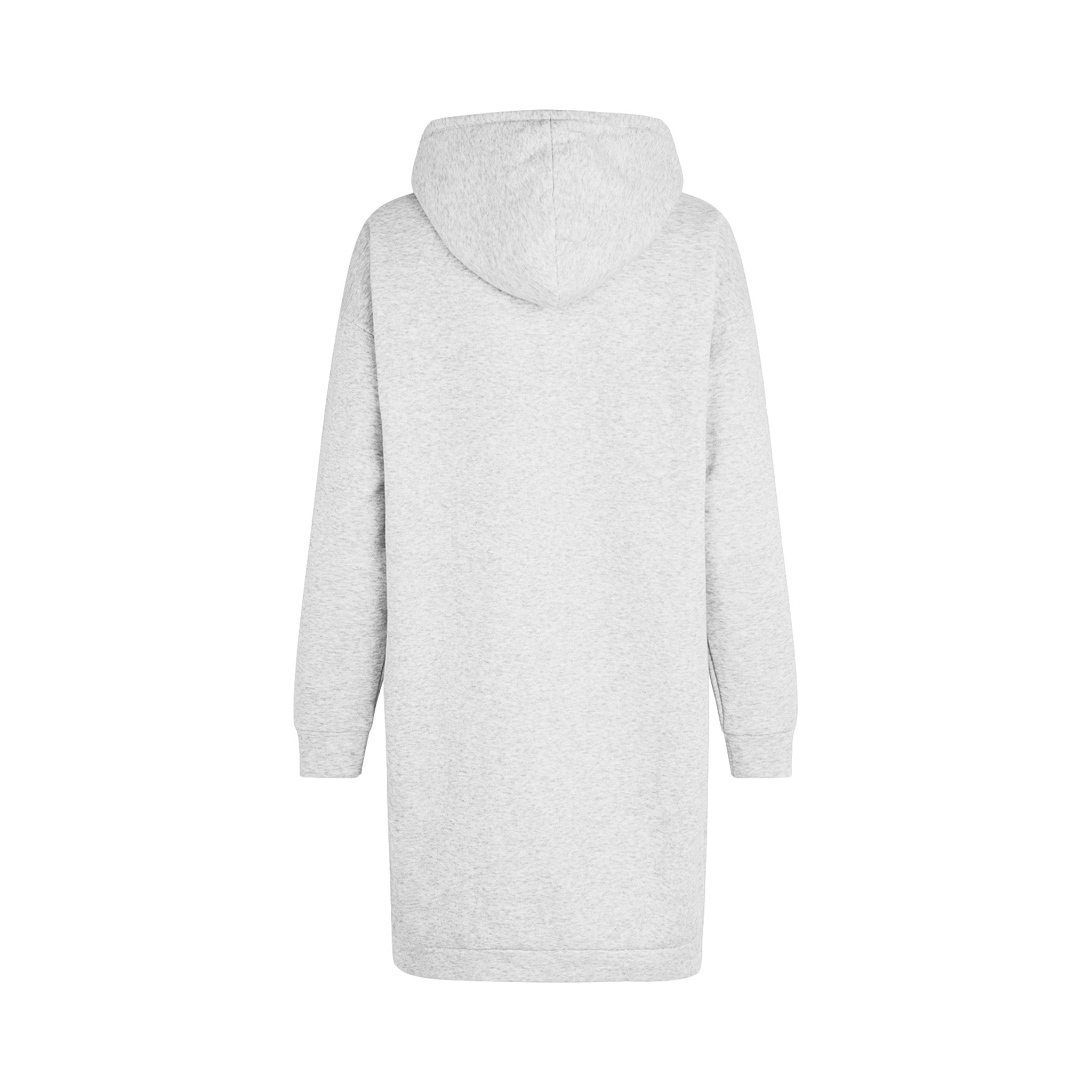 Alma Sweat Dress, Light Grey Melange