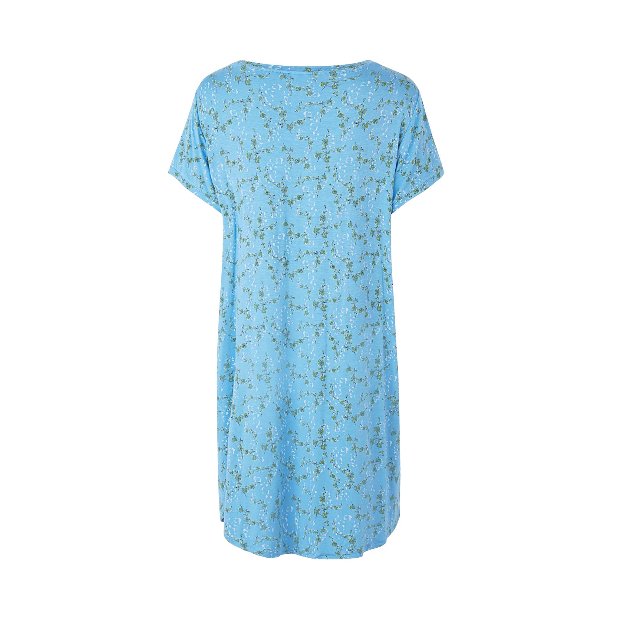Nicole Short Sleeve Dress, Lichen Blue