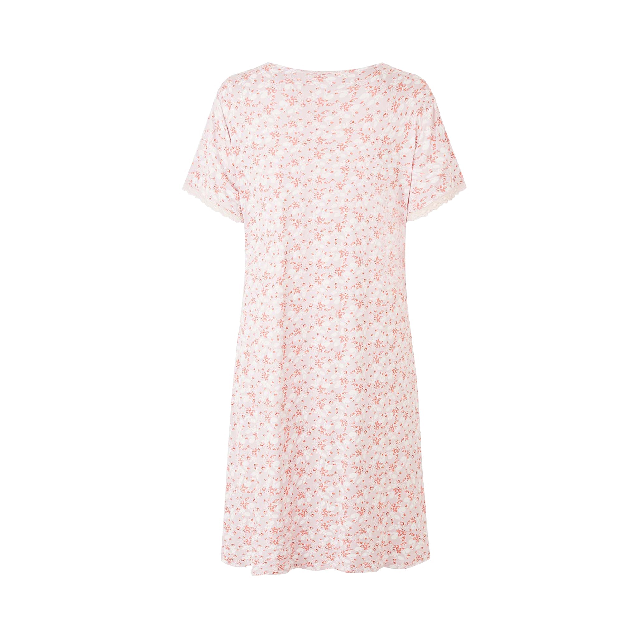 Jacqueline Short Sleeve Dress, Violet Ice
