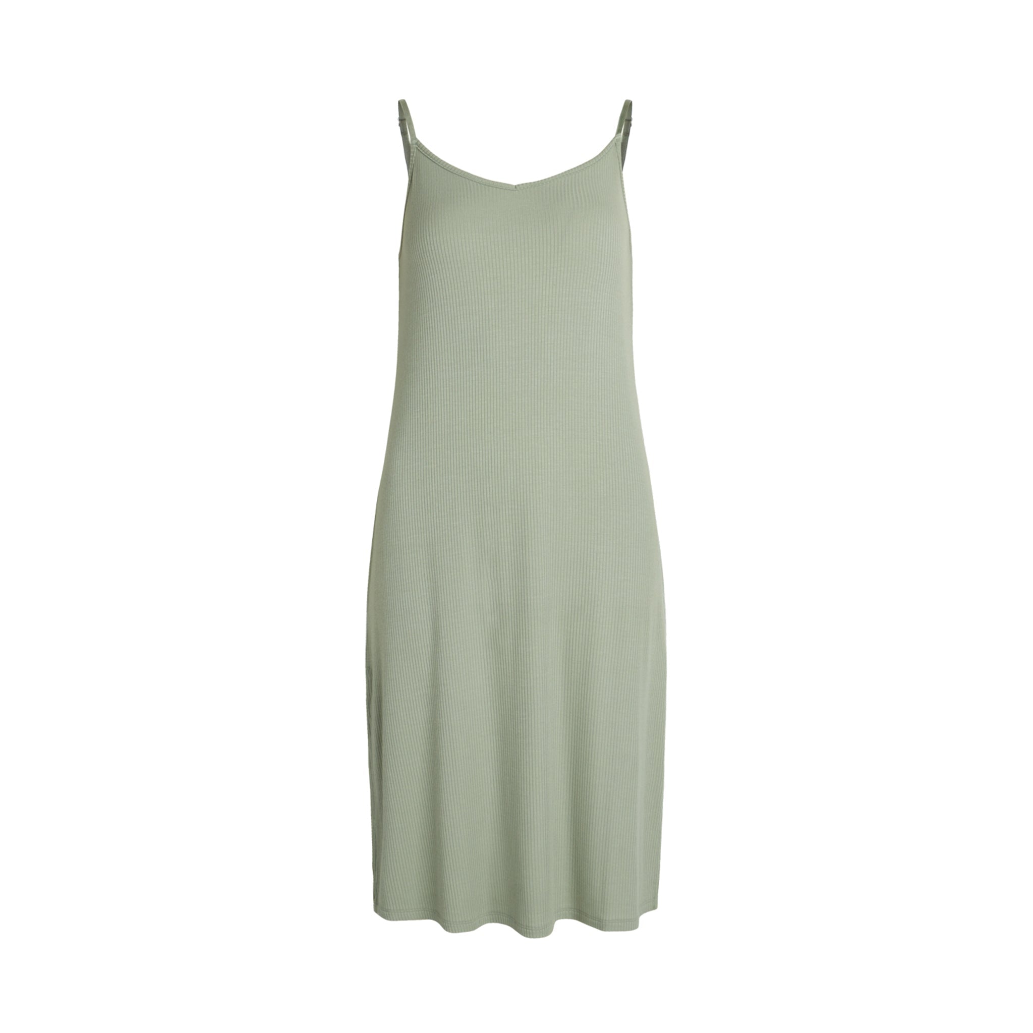 Sally Chemise Dress, Iceberg Green