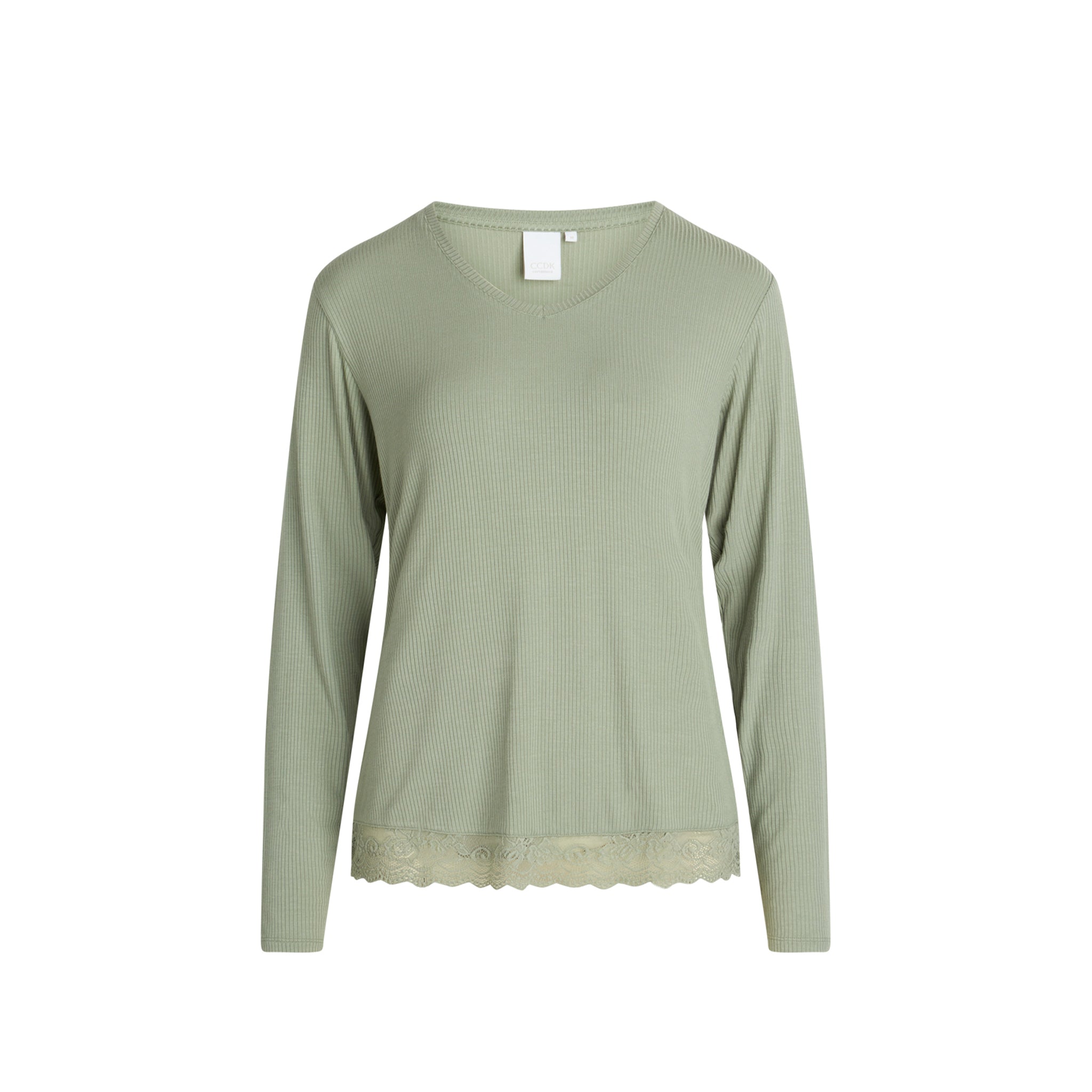 Mayla Long Sleeve T-Shirt, Iceberg Green
