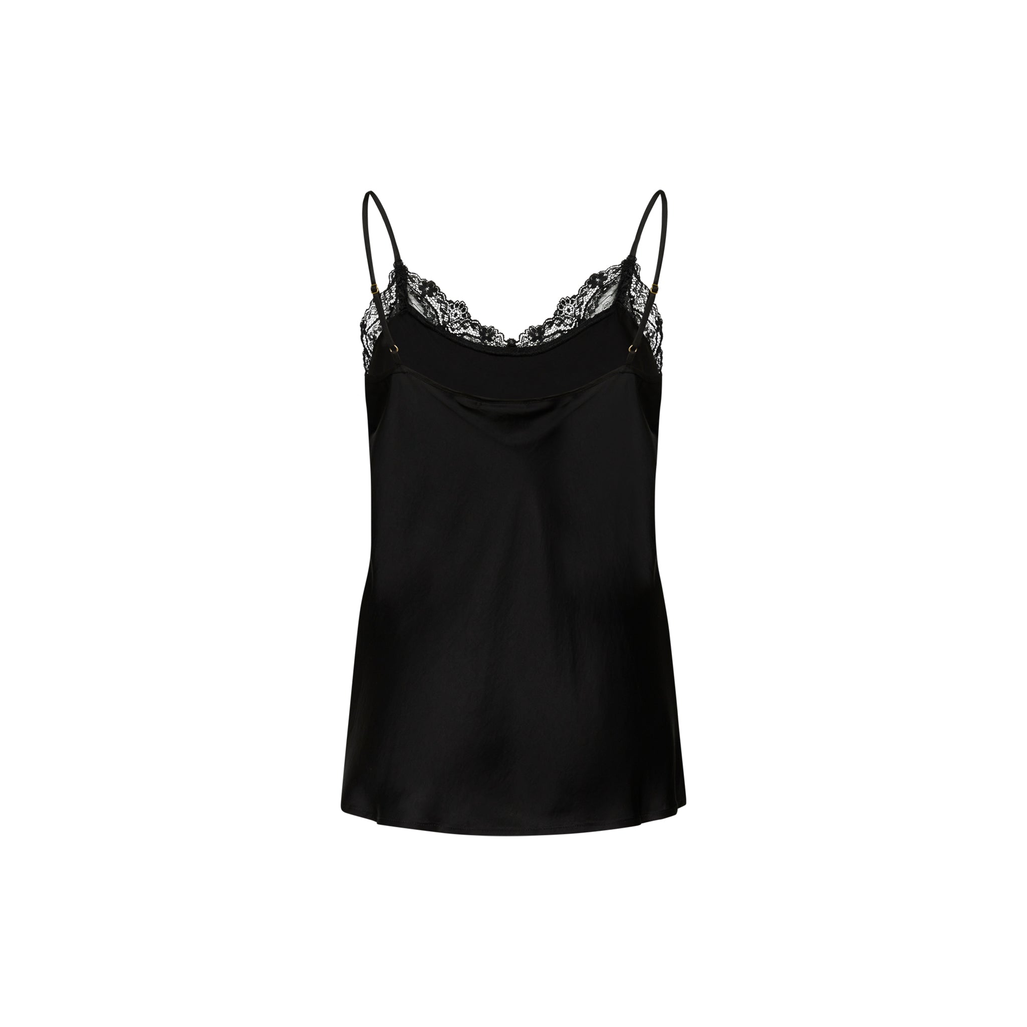 Iris Chemise Top, Black