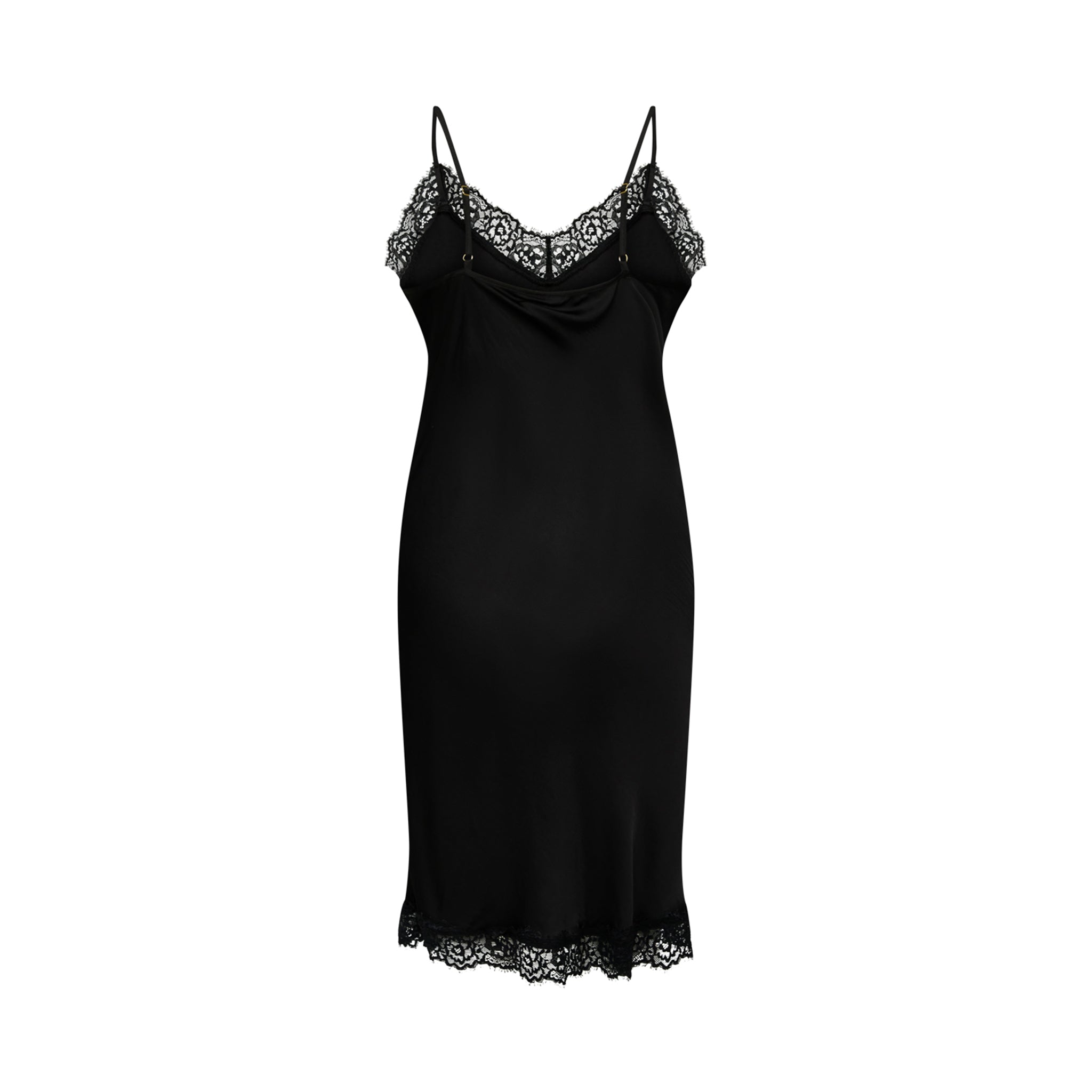 Siana Chemise Dress, Black