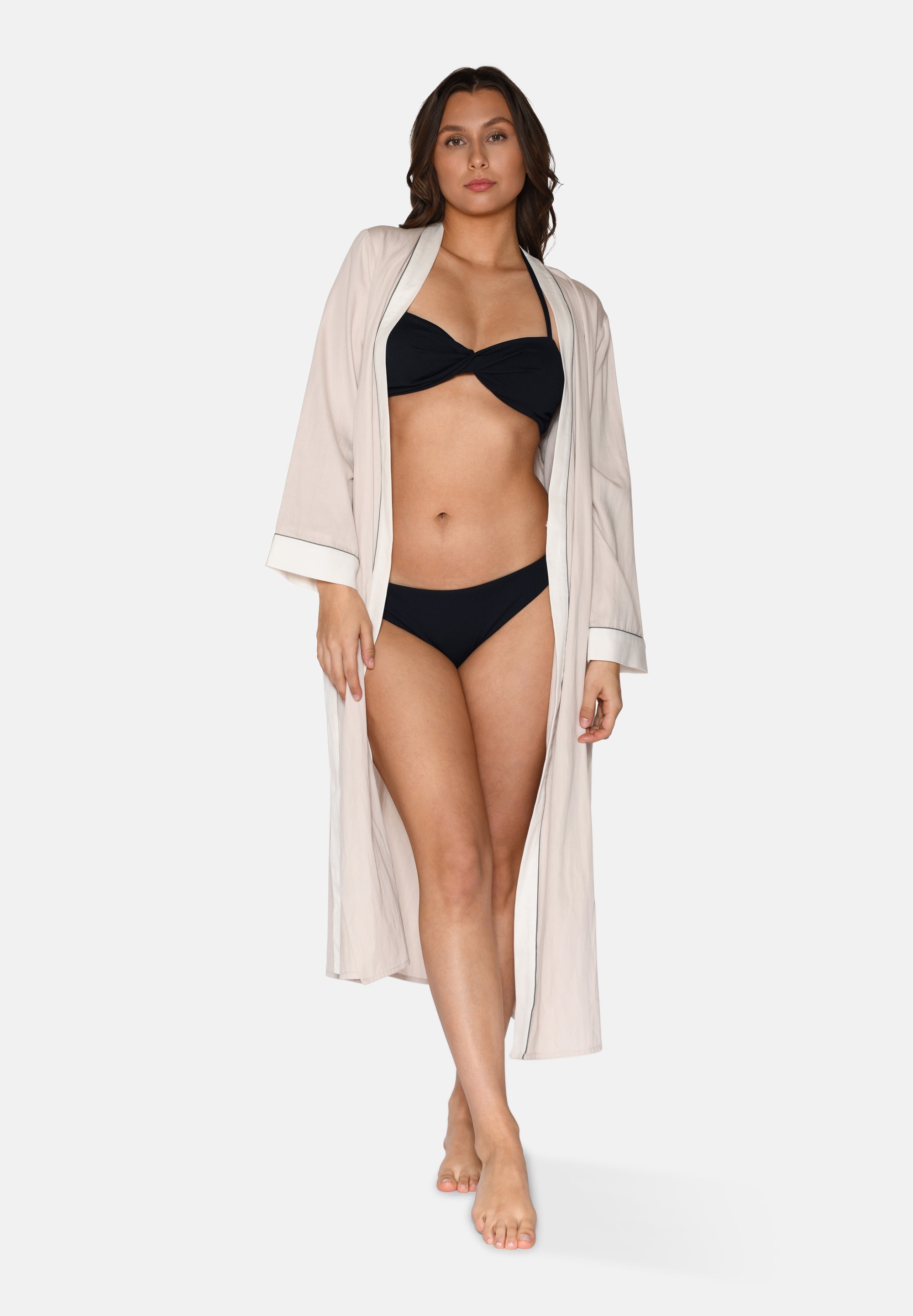 Charlotta Bikini Top, Black