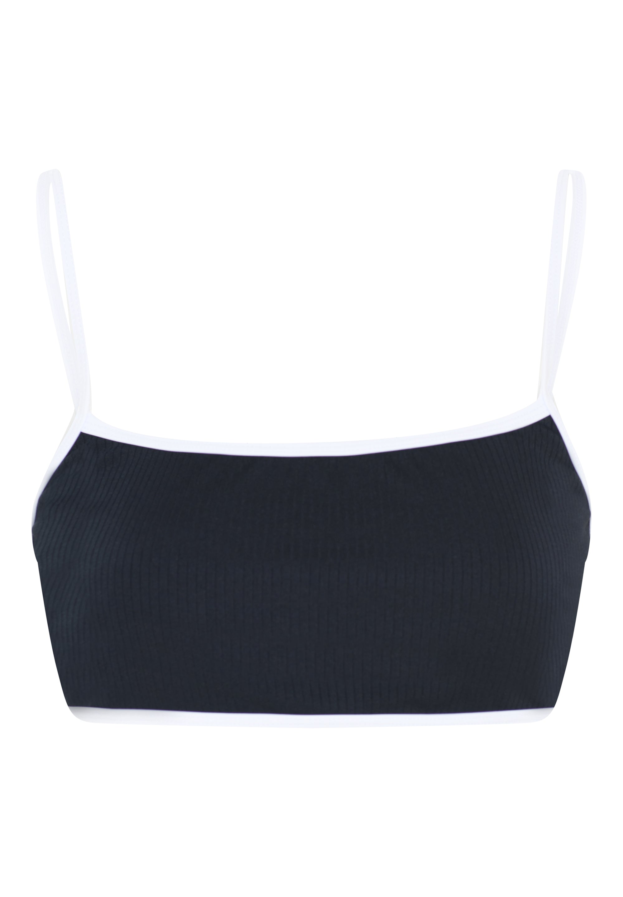 Babette Bikini Top, Black