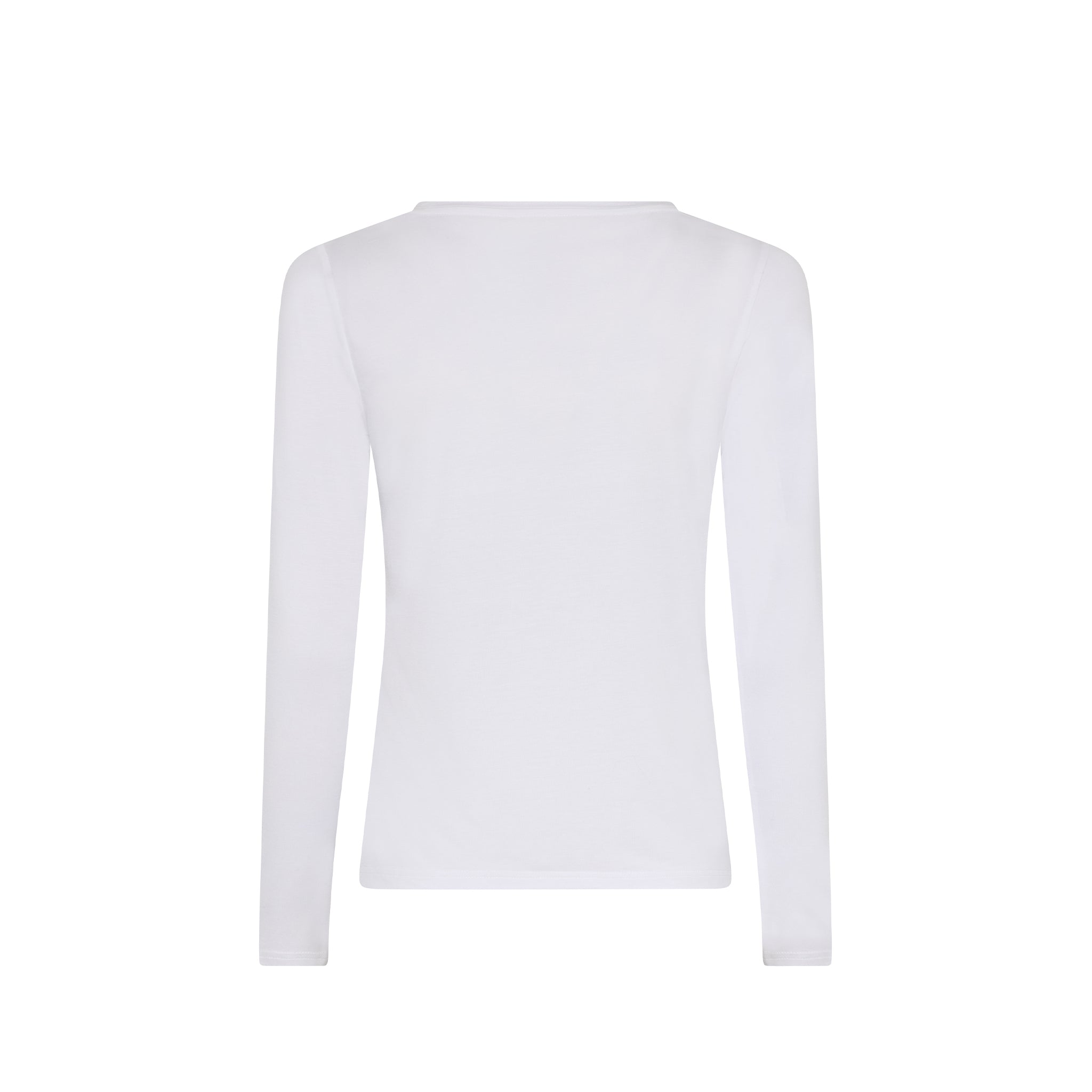 Modal L/S T-shirt, White