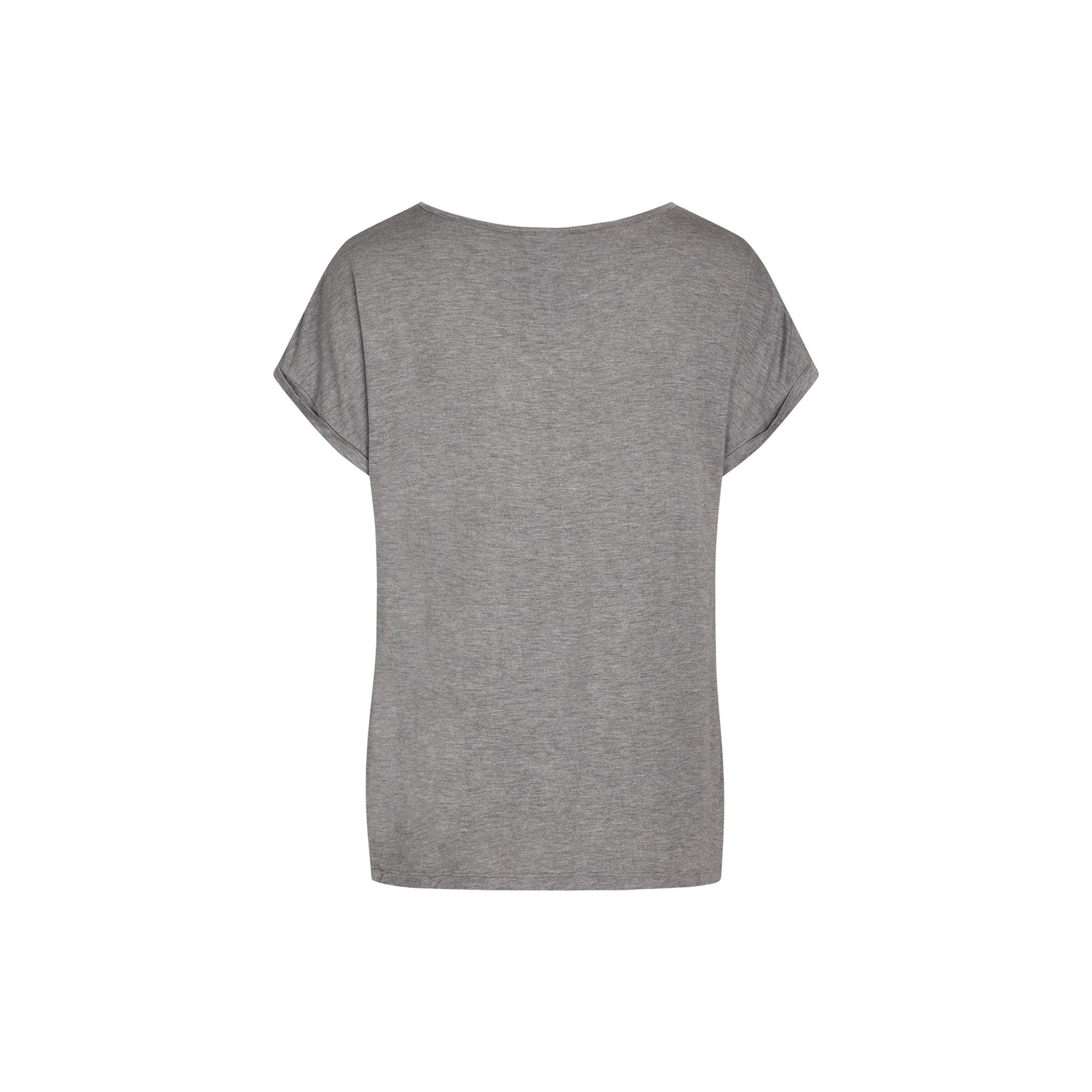 Kelly Short Sleeve T-Shirt, Grey Melange
