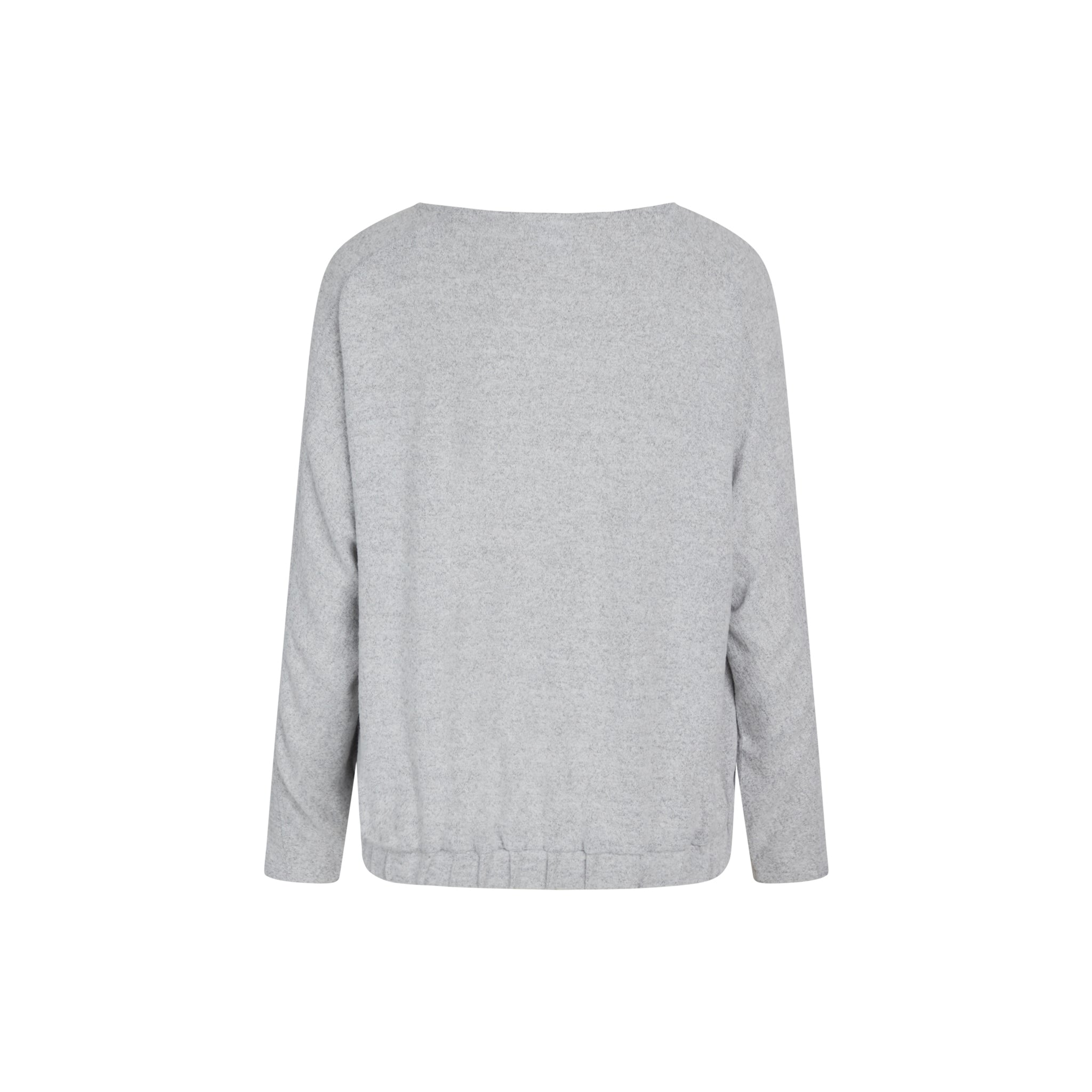 Lydia Cosy Shirt, Grey Melange