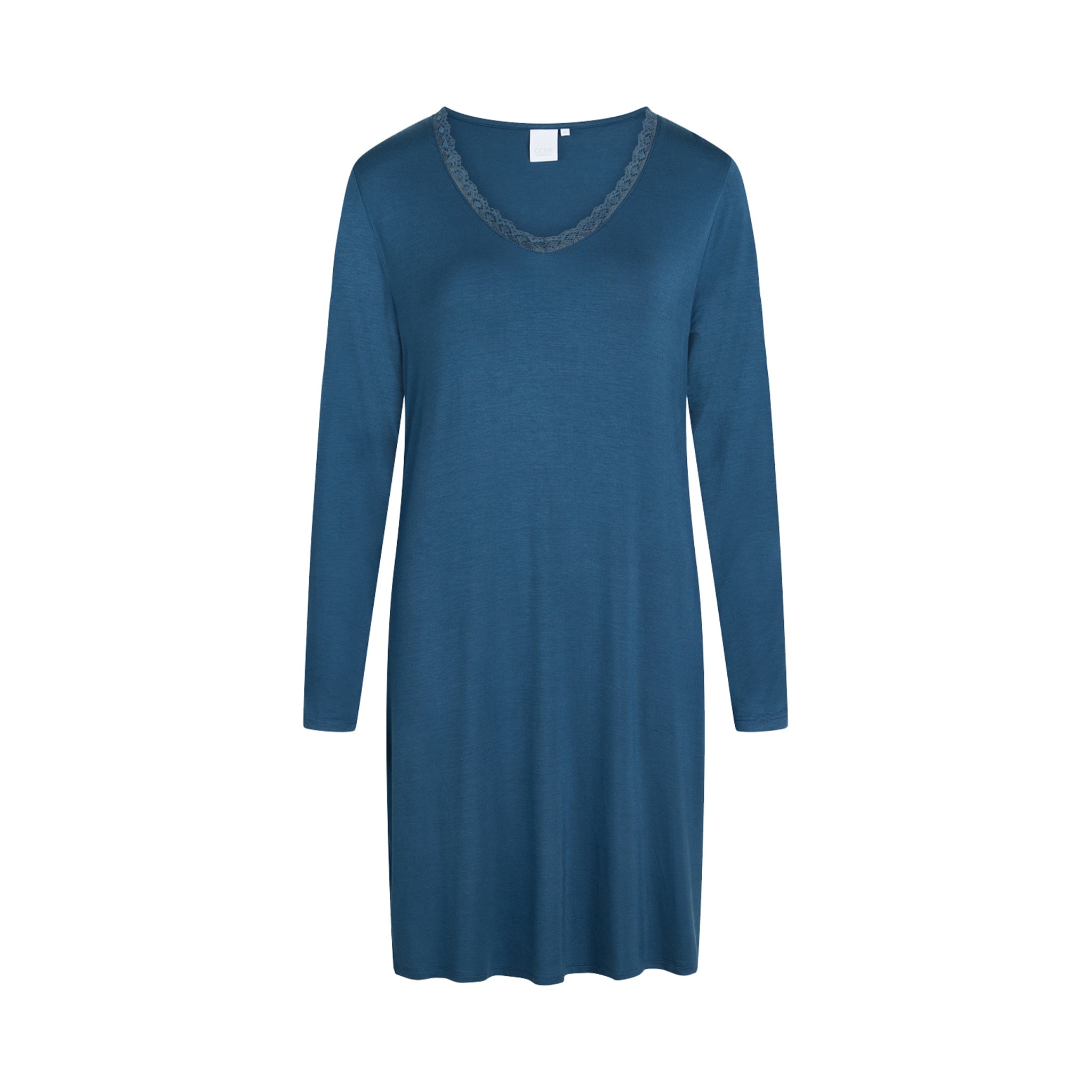 Jacqueline Bamboo Long Sleeve Dress, Ensign Blue