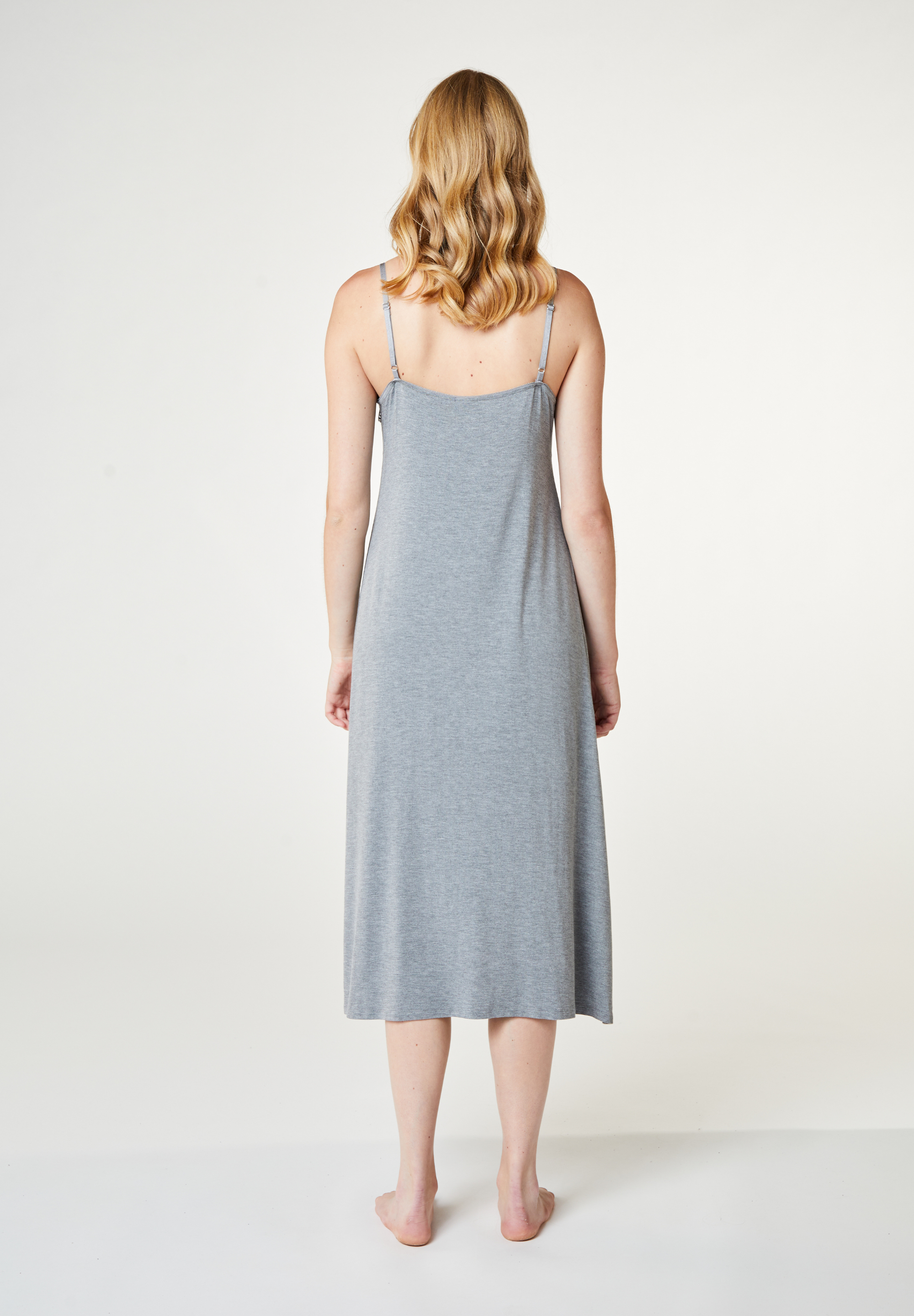 Nova Dress, Grey Melange