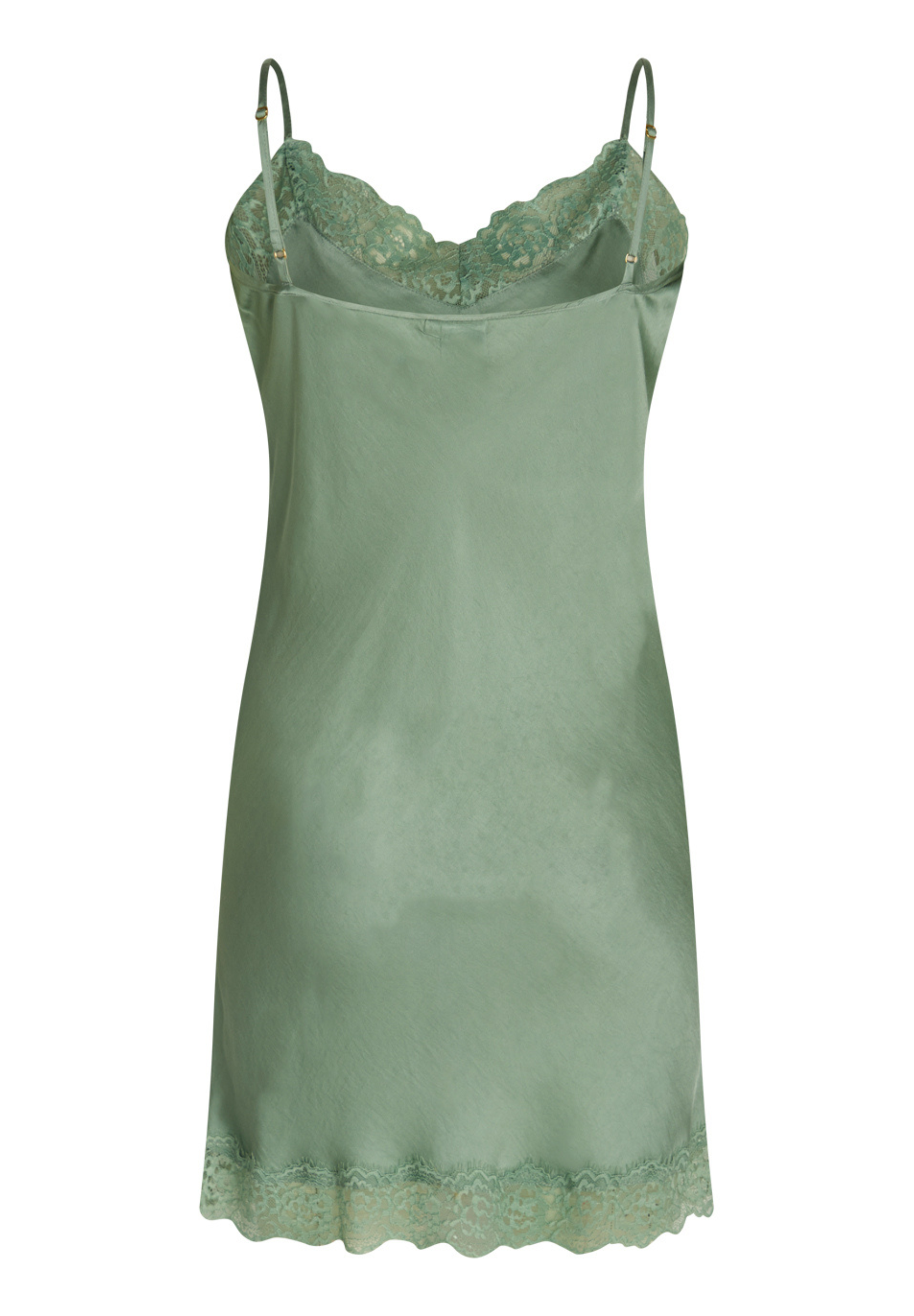 Siana Chemise Dress, Granite Green