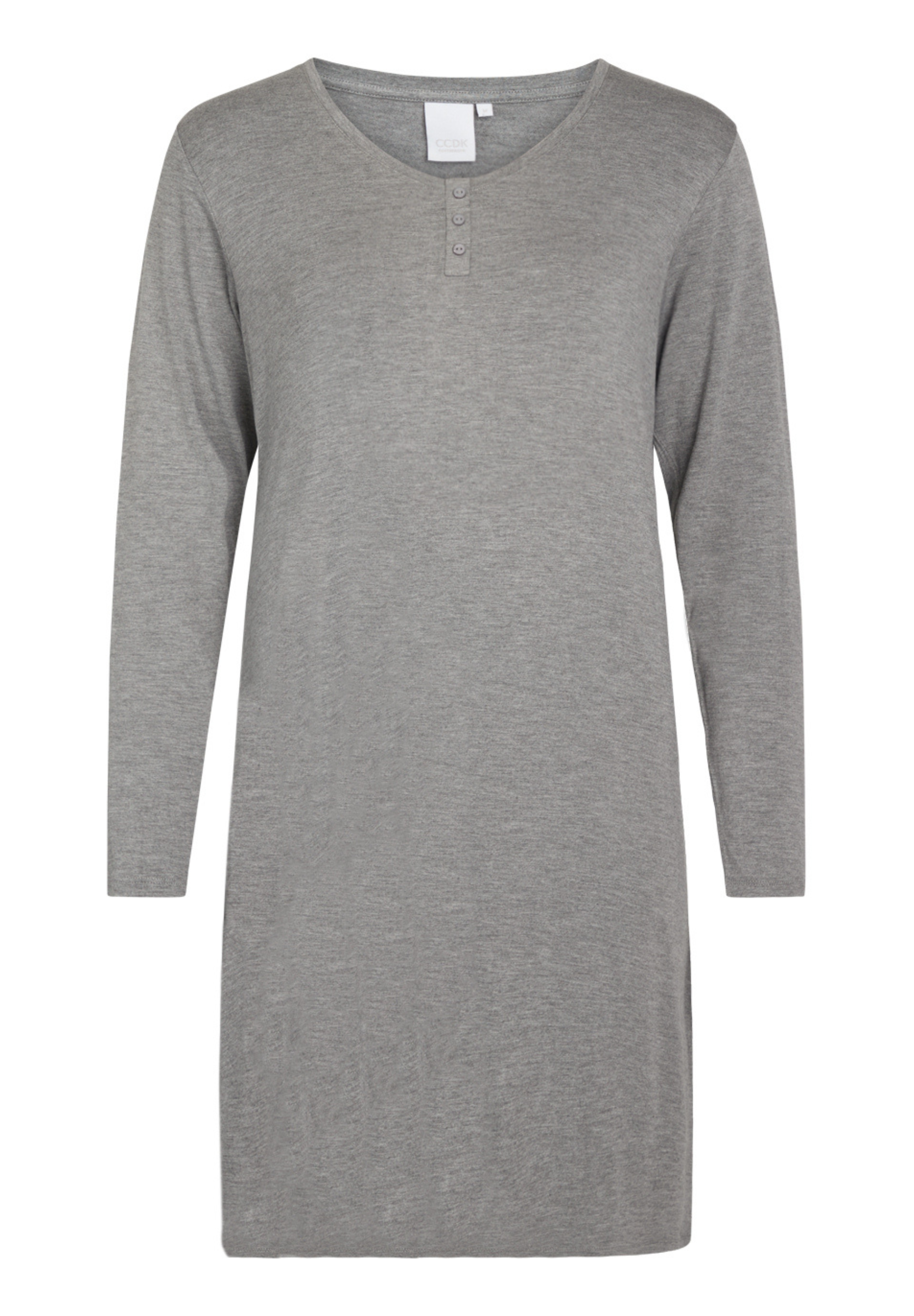 Jacqueline Long Sleeve Dress, Grey Melange