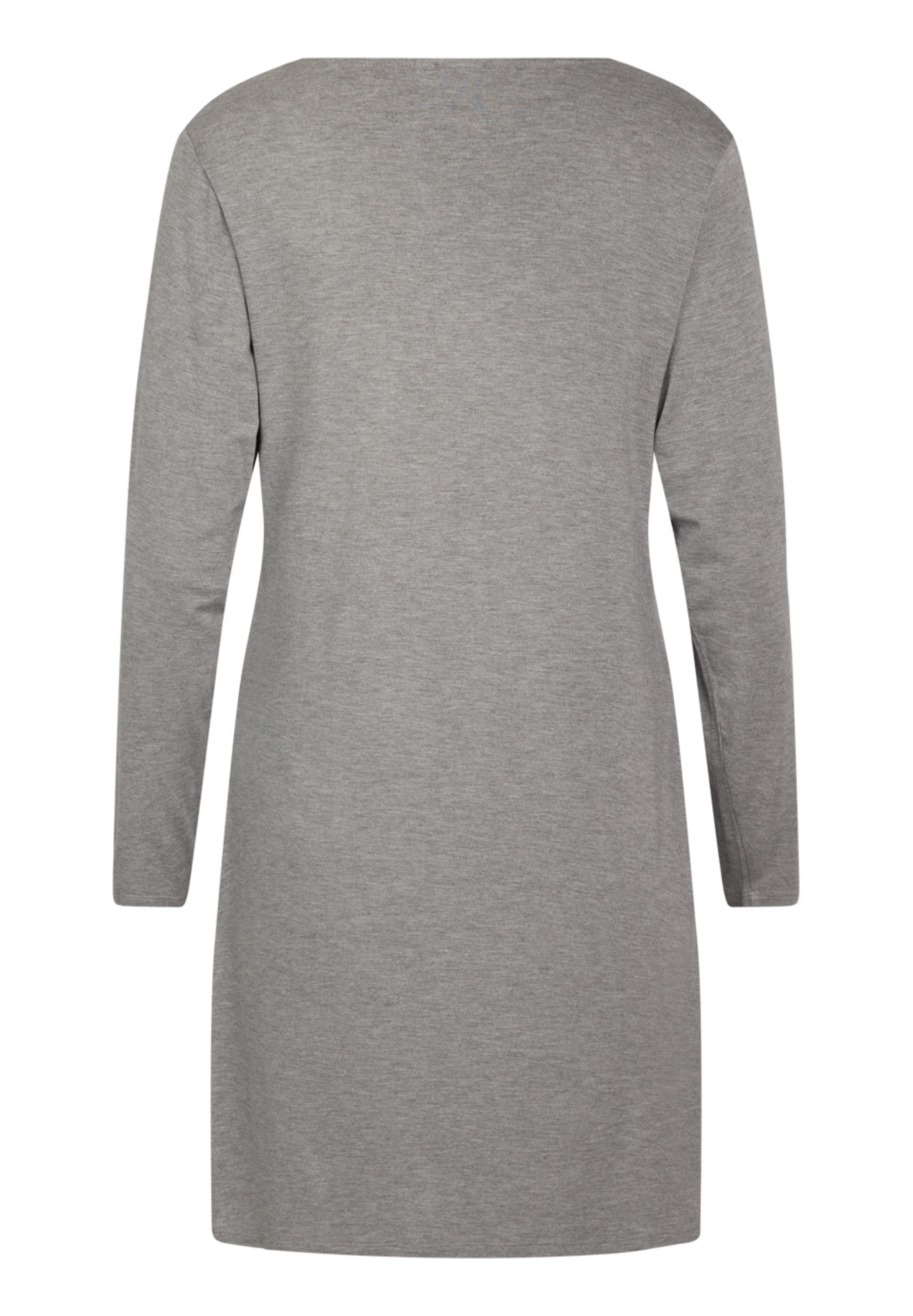 Jacqueline Long Sleeve Dress, Grey Melange