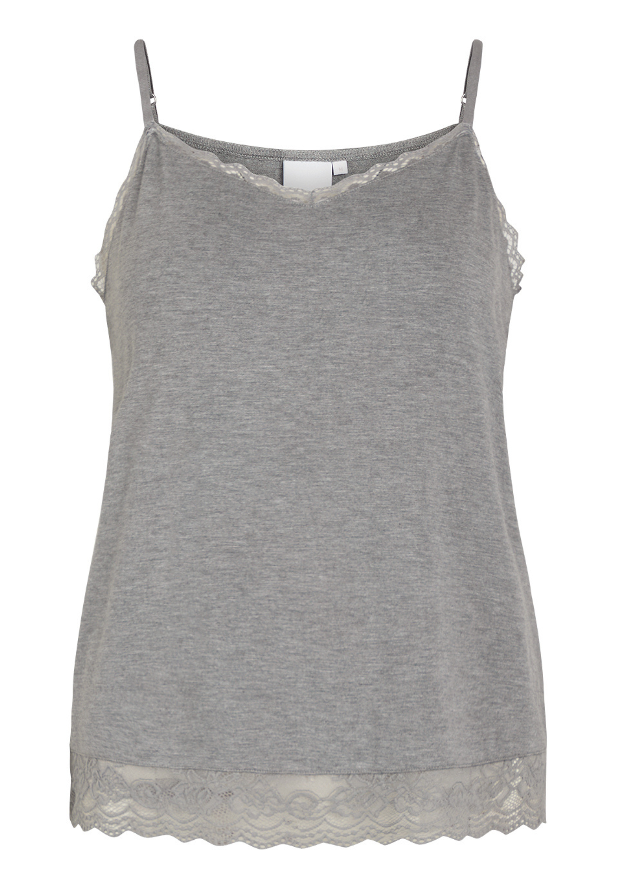 Kendall Chemise Top, Grey Melange