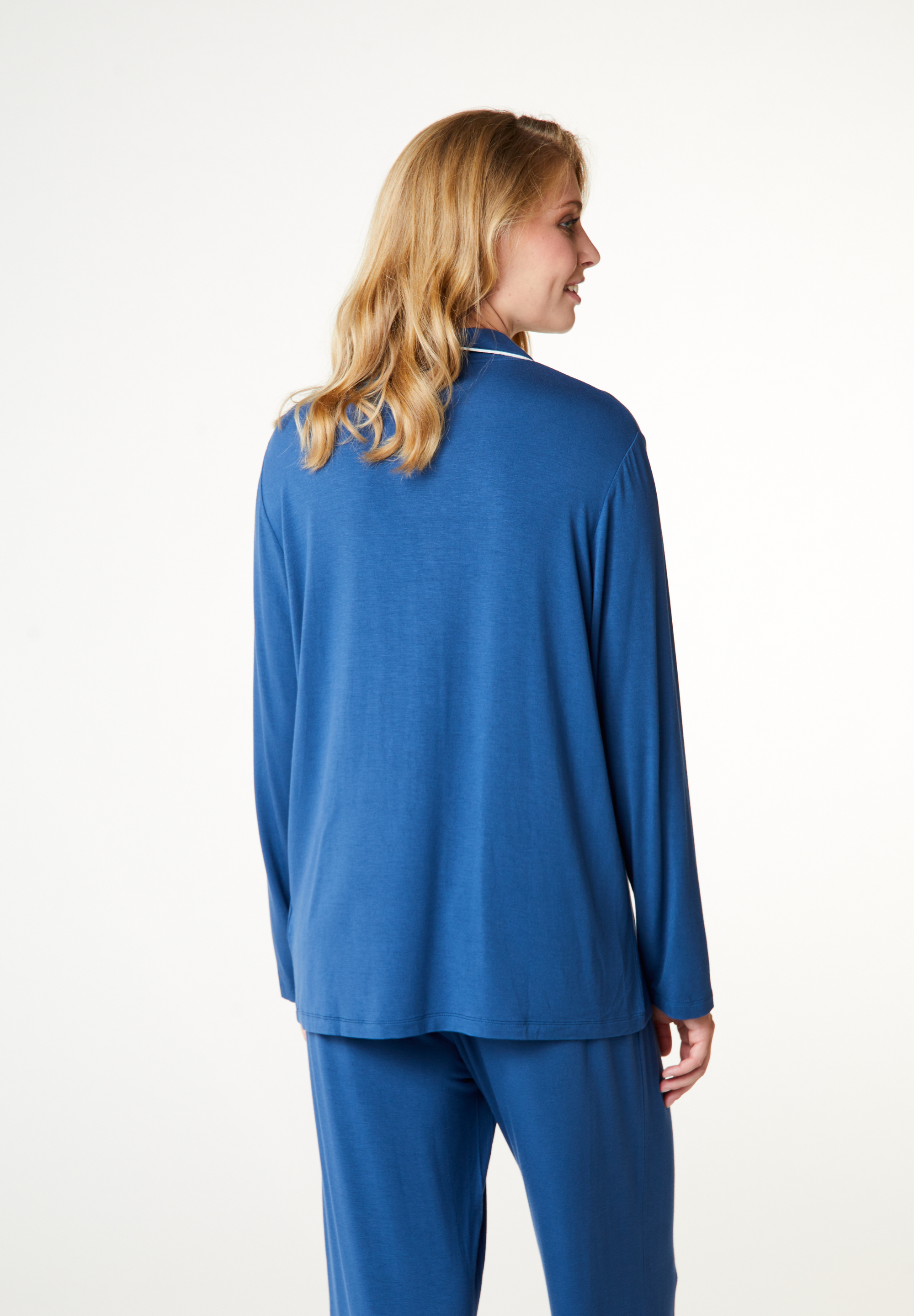 Joy Bamboo Shirt, Ensign Blue