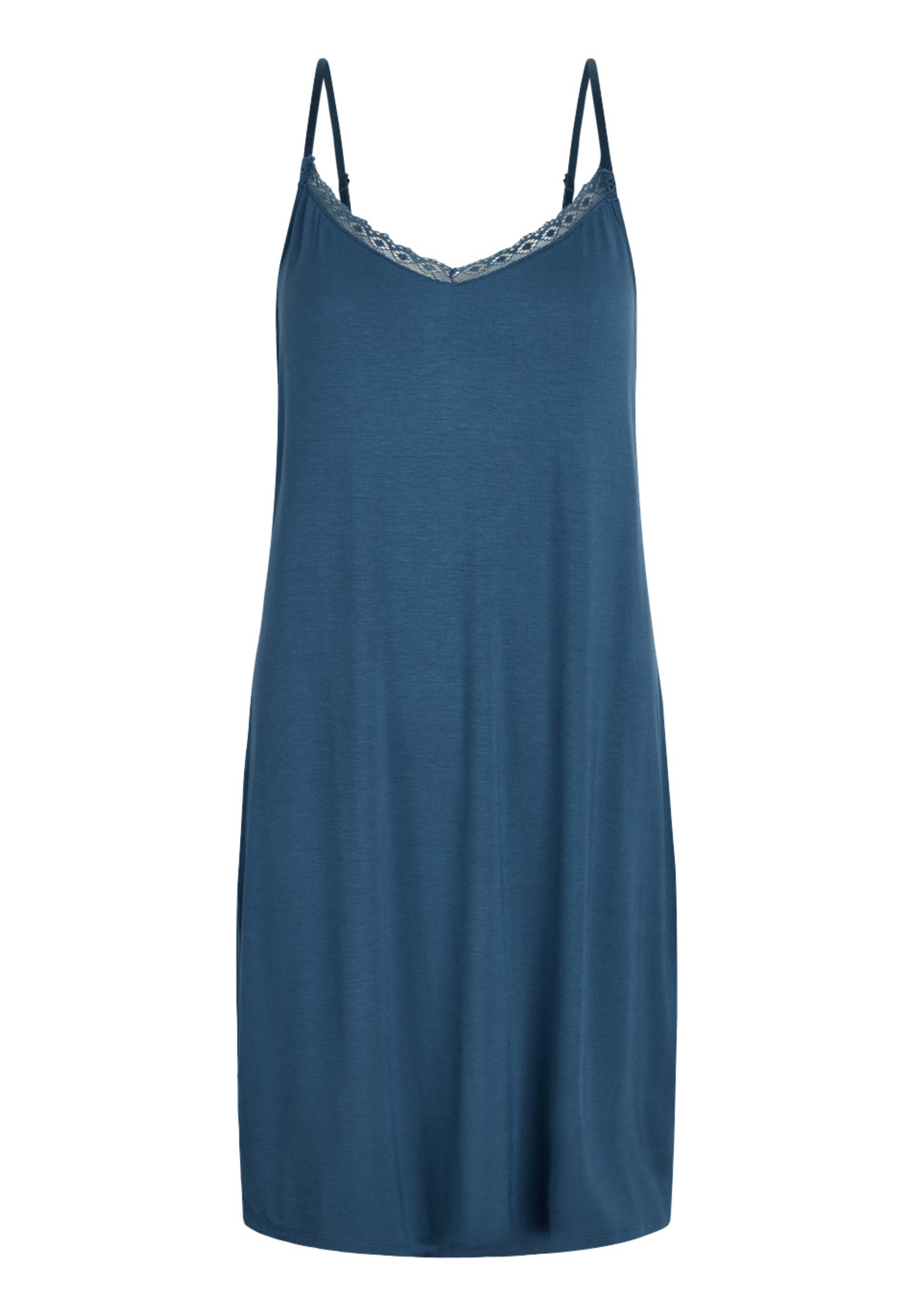 Maia Bamboo Chemise Dress, Ensign Blue