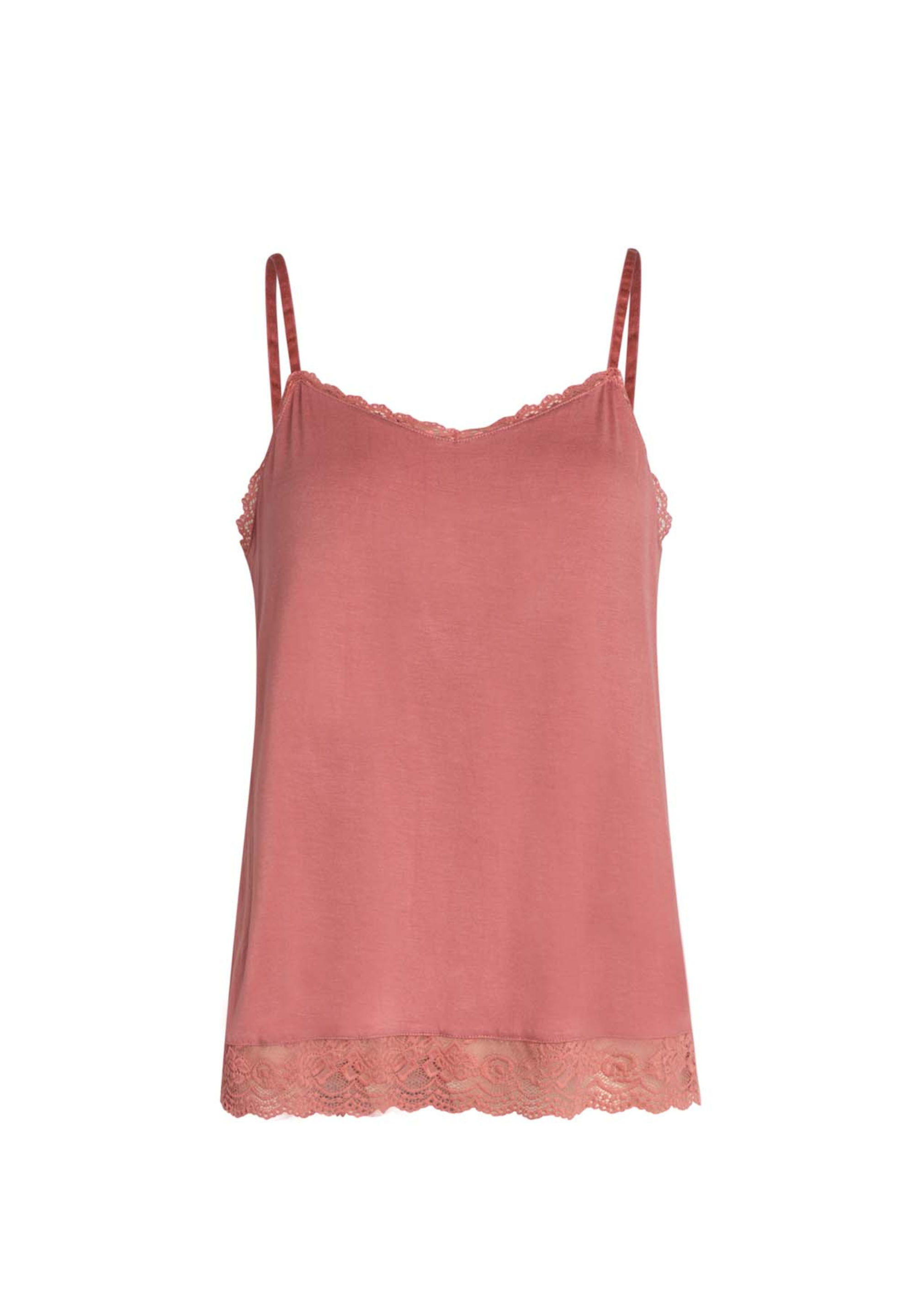 Kendall Chemise Top, Light Mahogany