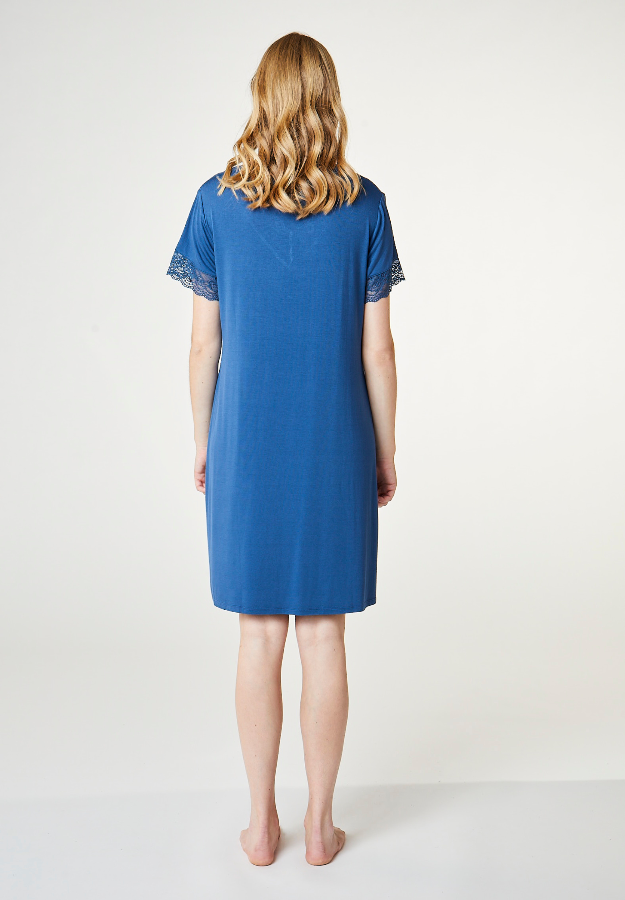 Karita Bamboo Dress, Ensign Blue