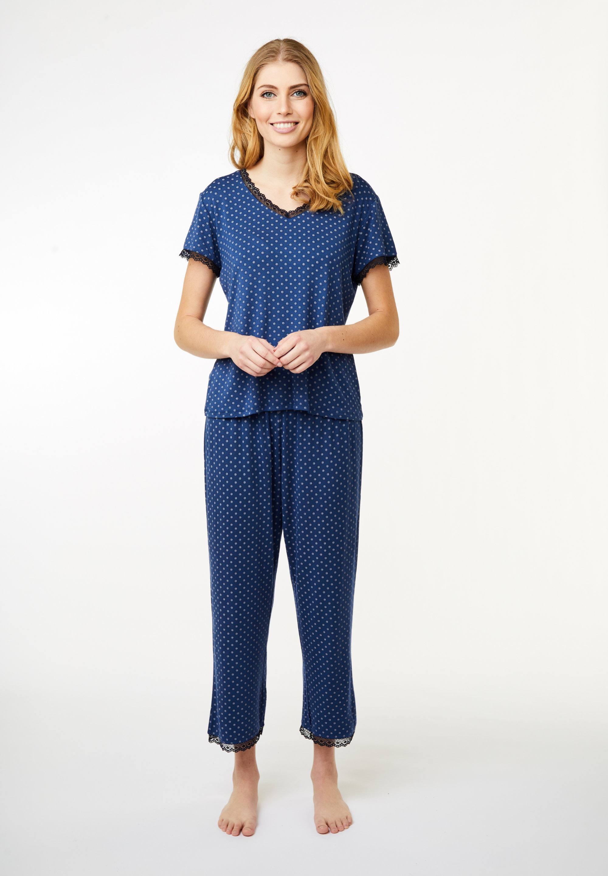 Jasmin Crop Pants, Ensign Blue