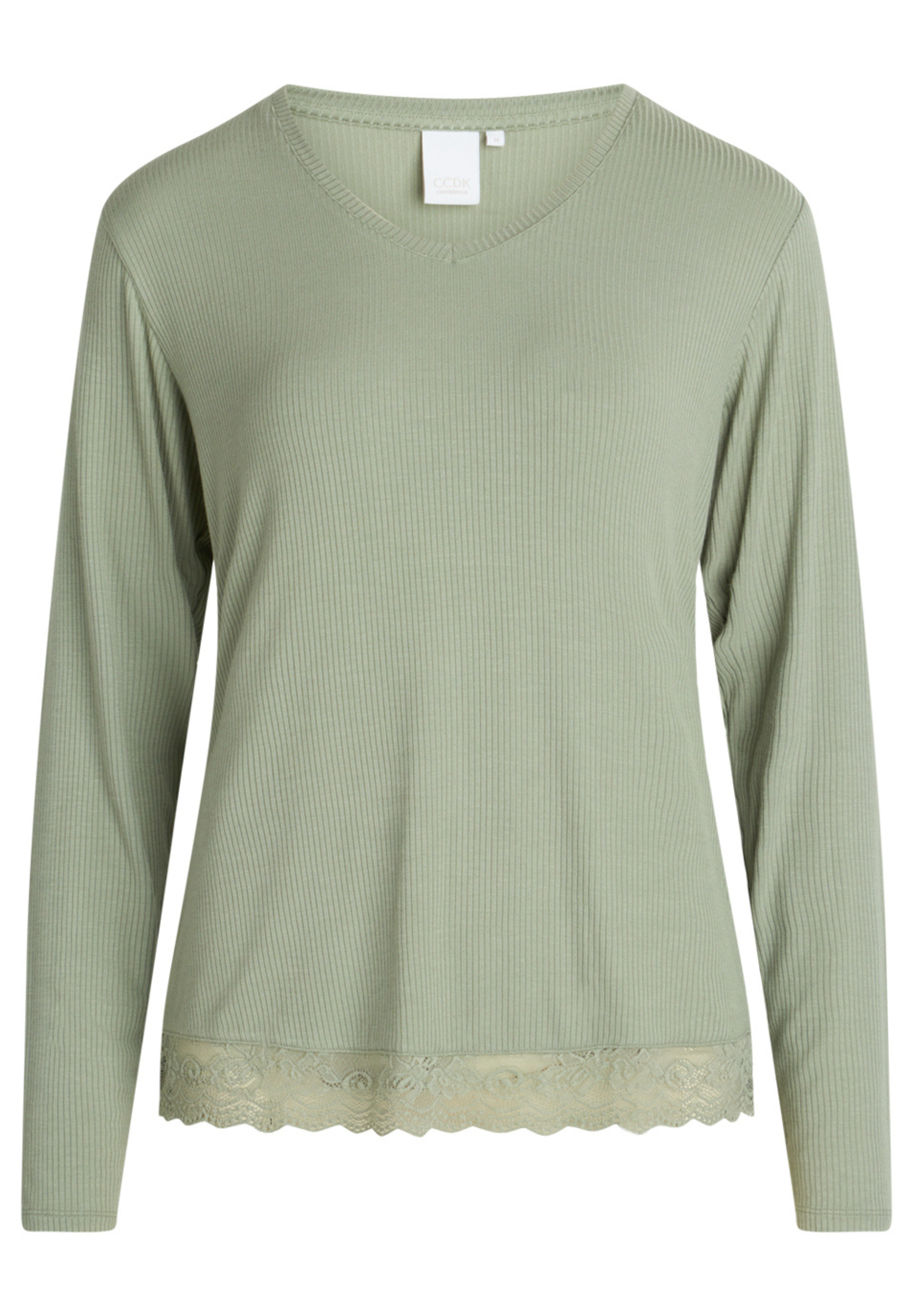 Mayla Long Sleeve T-Shirt, Iceberg Green