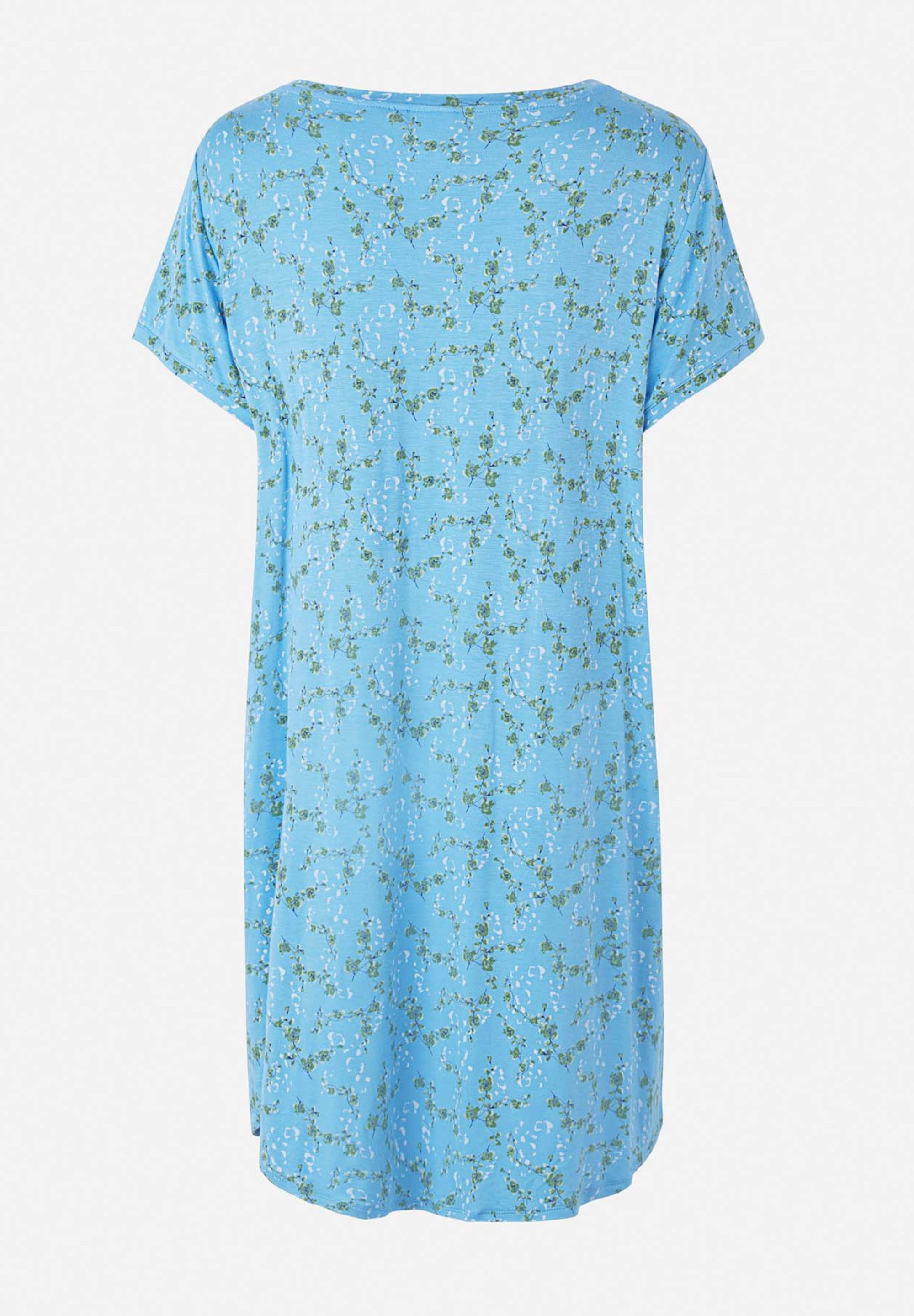 Nicole Short Sleeve Dress, Lichen Blue