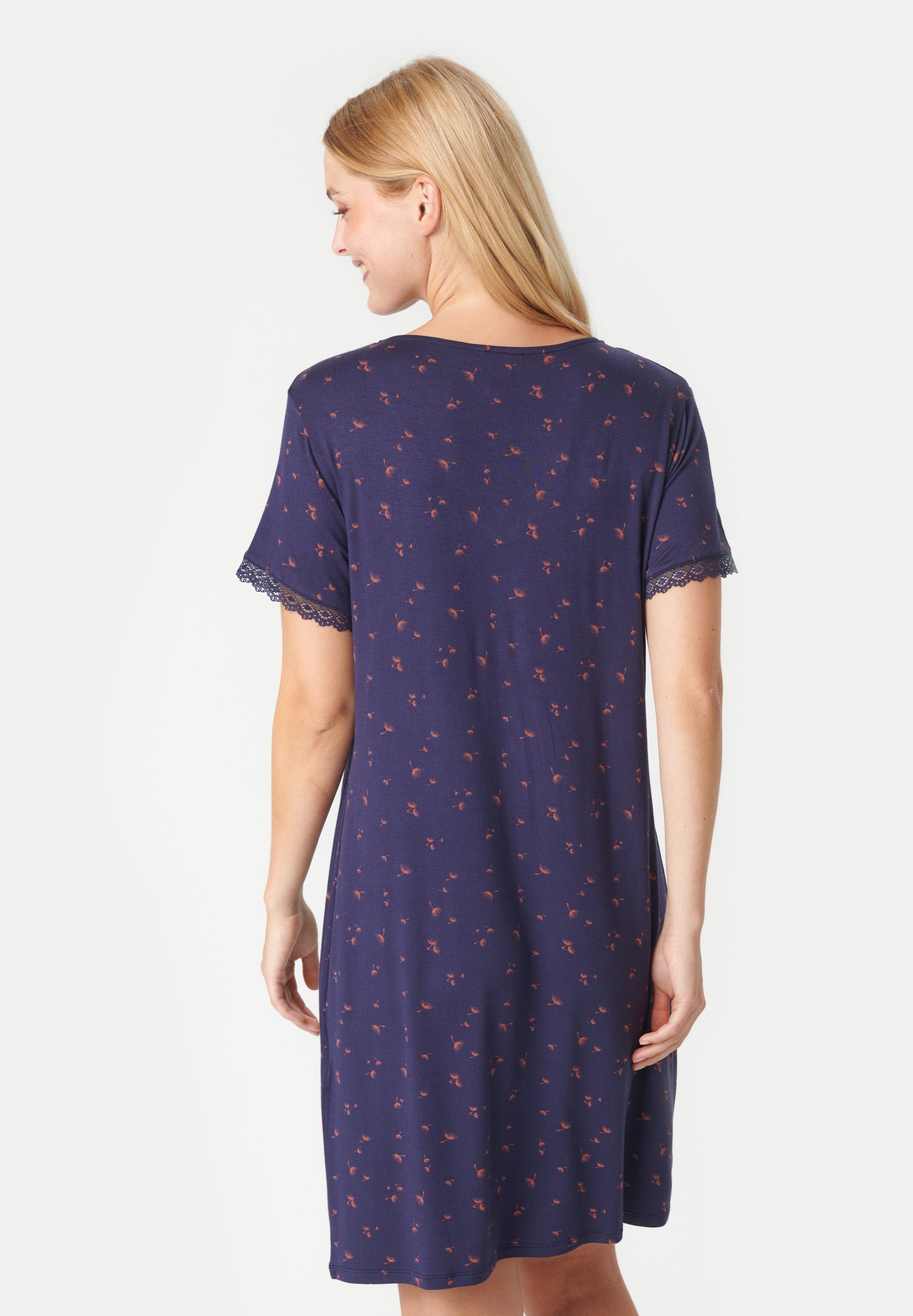 Jacqueline Short Sleeve Dress, Eclipse