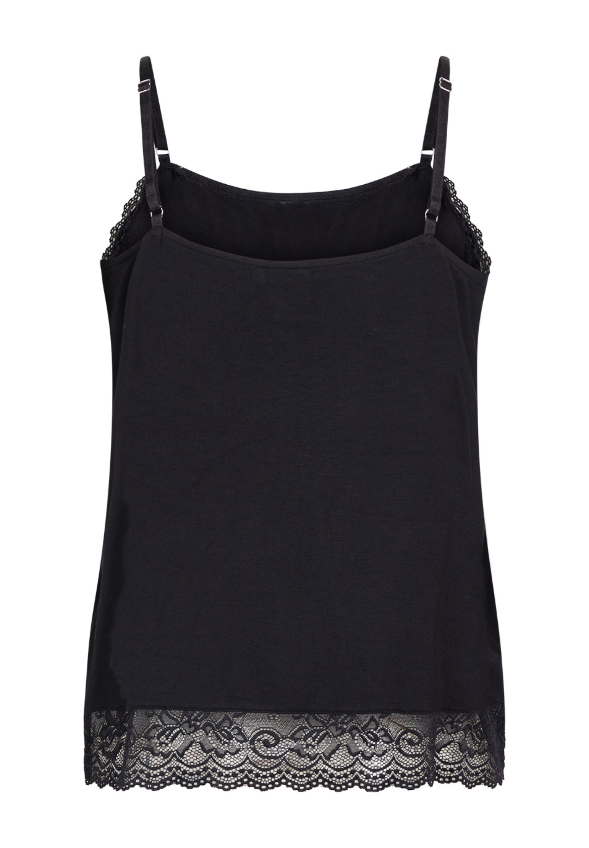 Kendall Chemise Top, Black