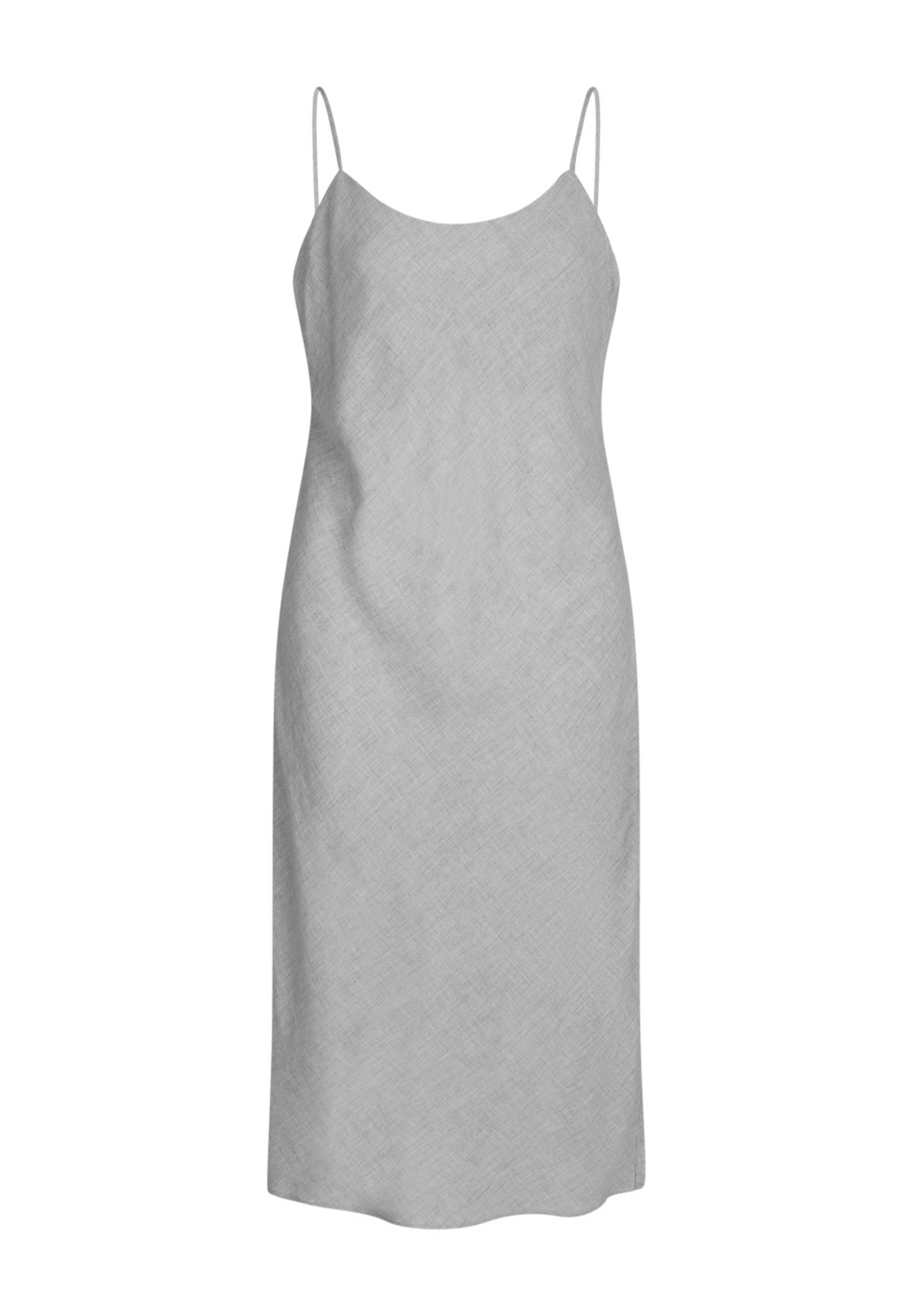 Sun Chemise Dress, Light Grey Melange