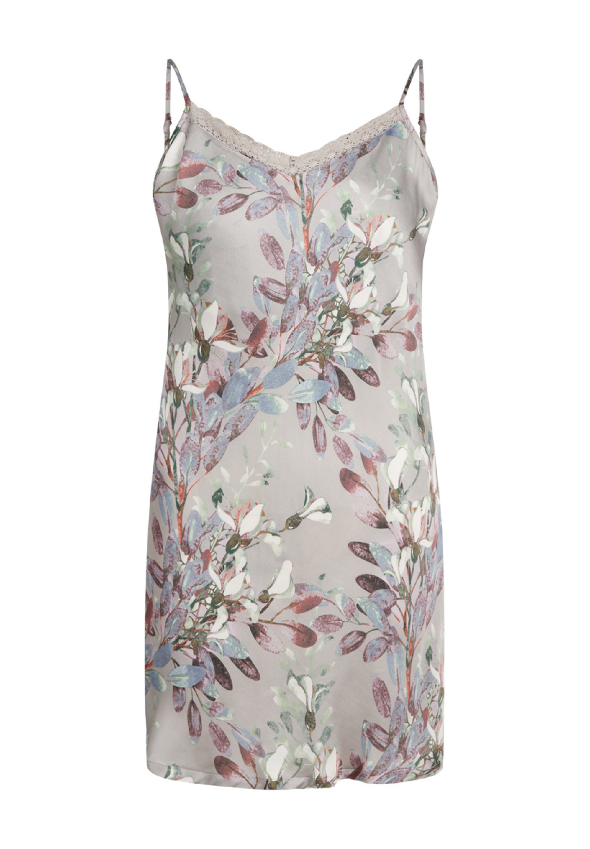 Jade Chemise Dress, Opal Gray