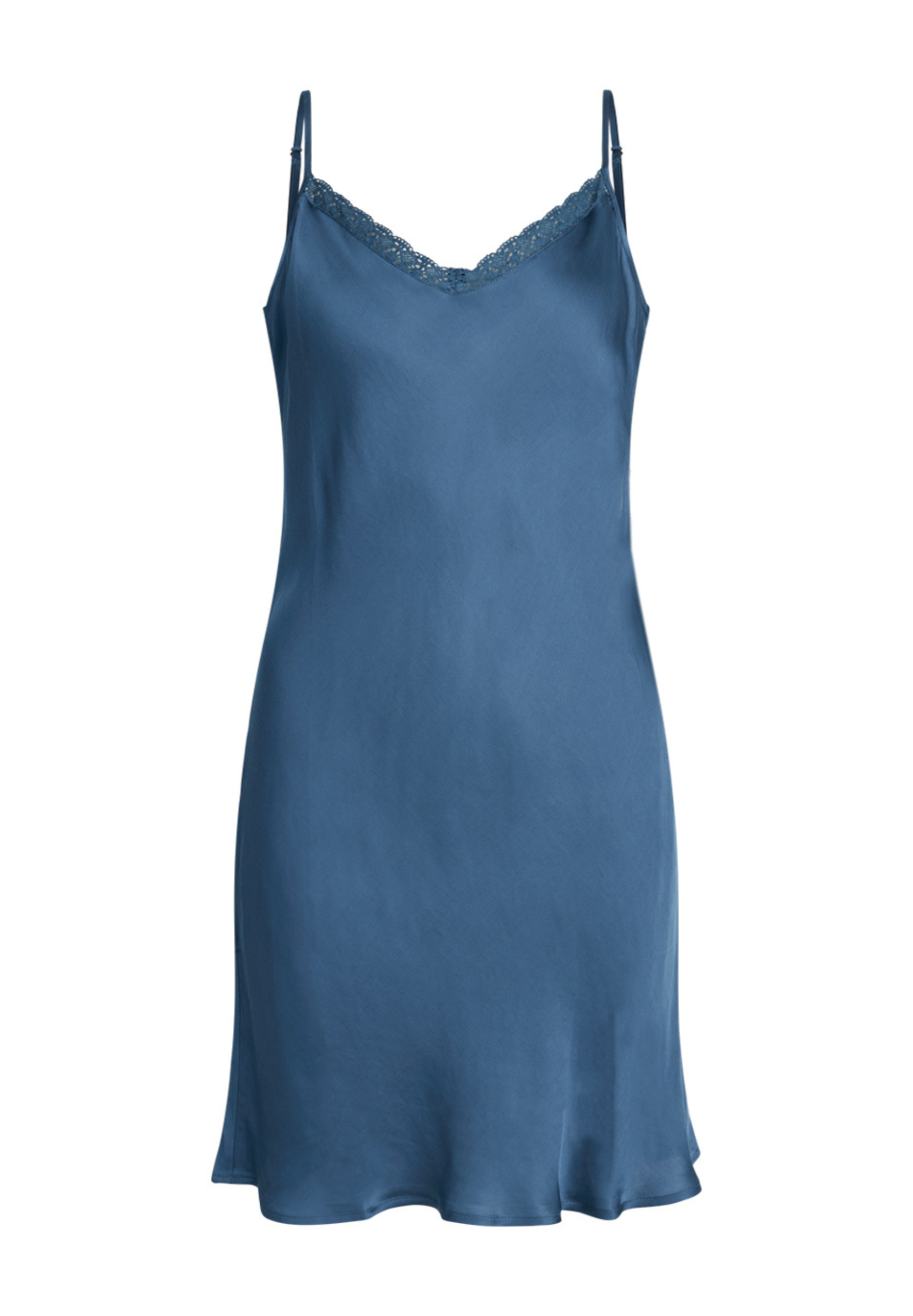 Jade Chemise Dress, Ensign Blue