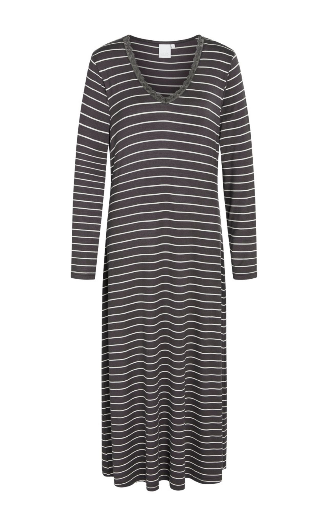 Jacqueline Long Sleeve Dress, Pavement Stripe