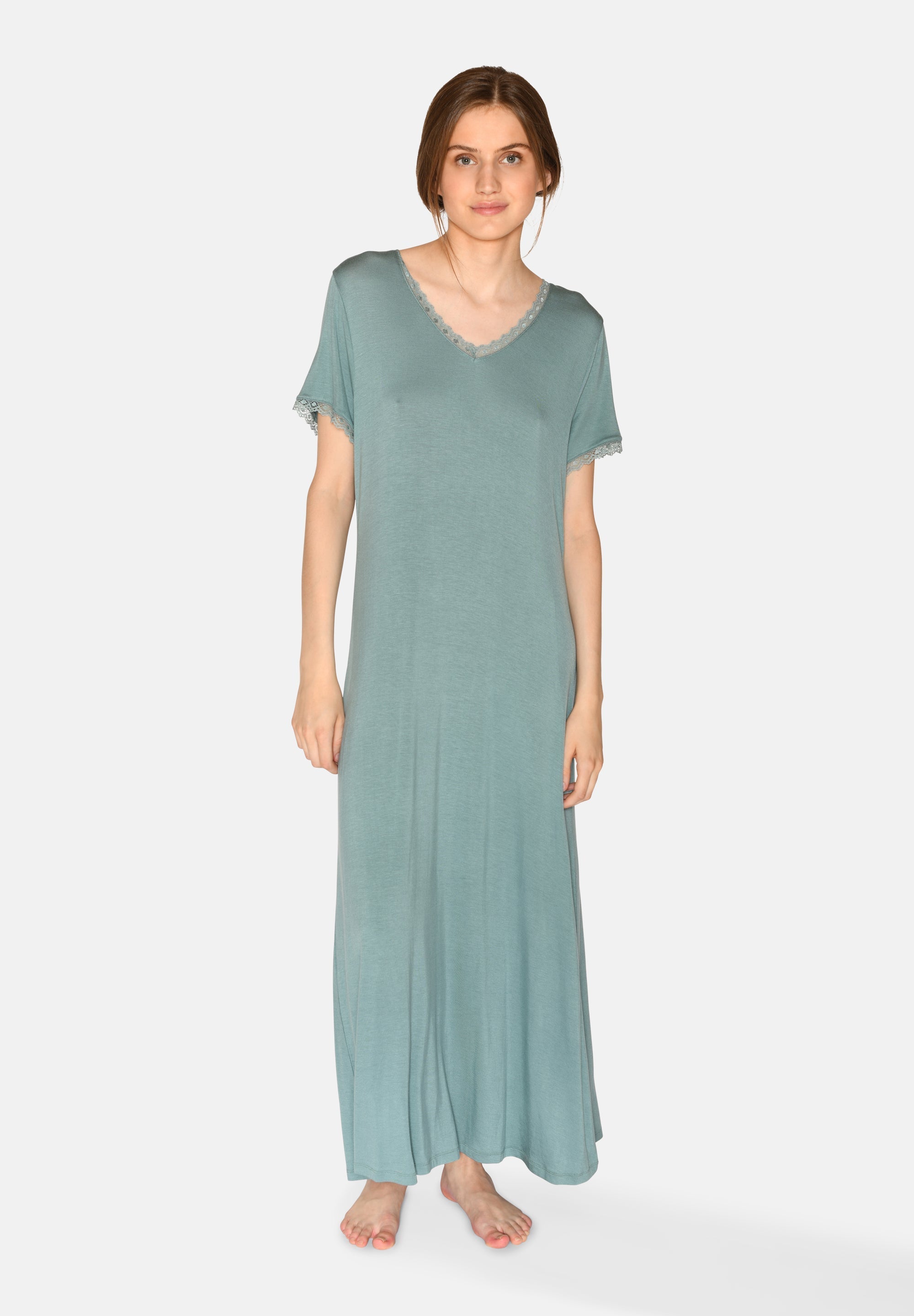 Jacqueline Long Sleeve Long Dress, Artic