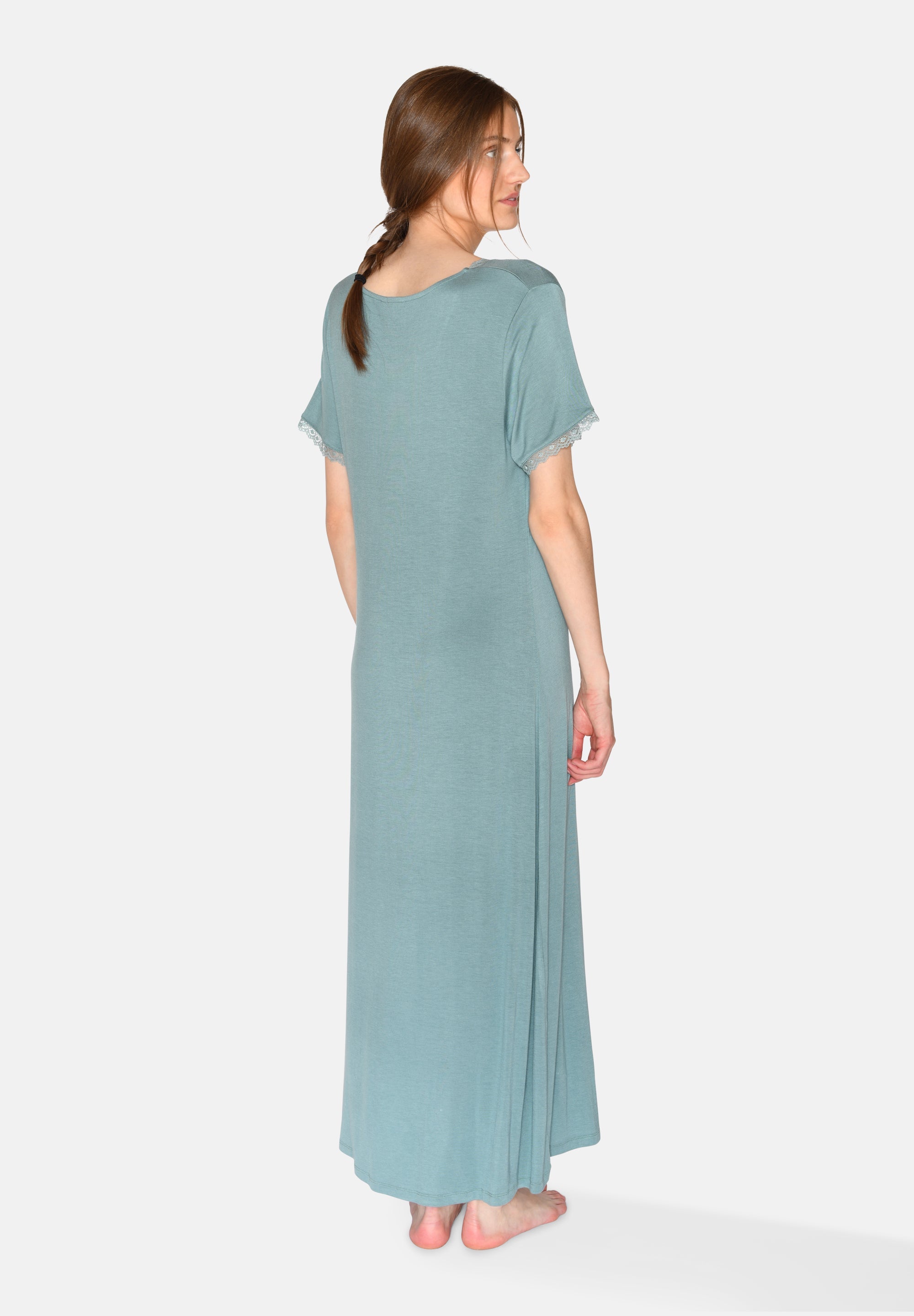 Jacqueline Long Sleeve Long Dress, Artic