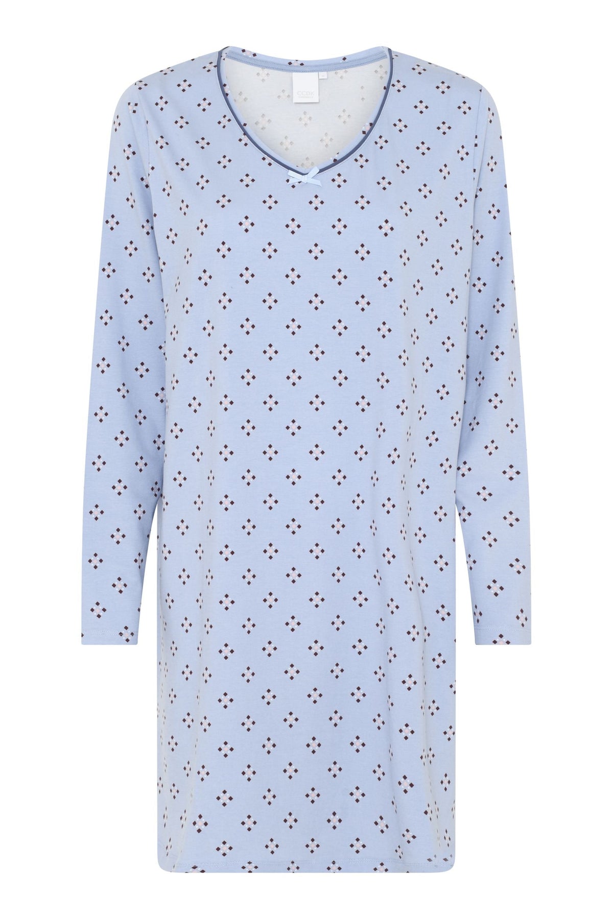 Nicole L/S V-neck Dress, Eventide AOP