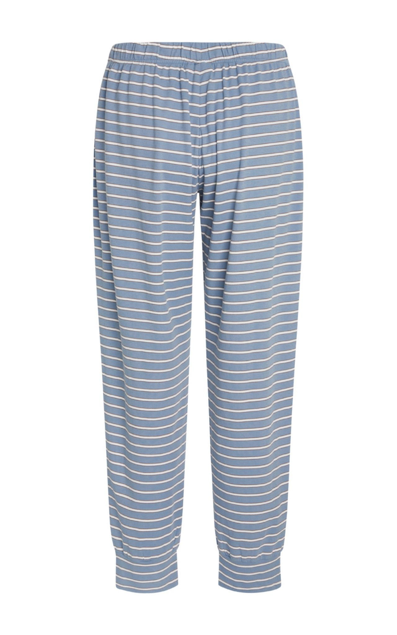 Charlotte Pants, Faded Denim Stripe