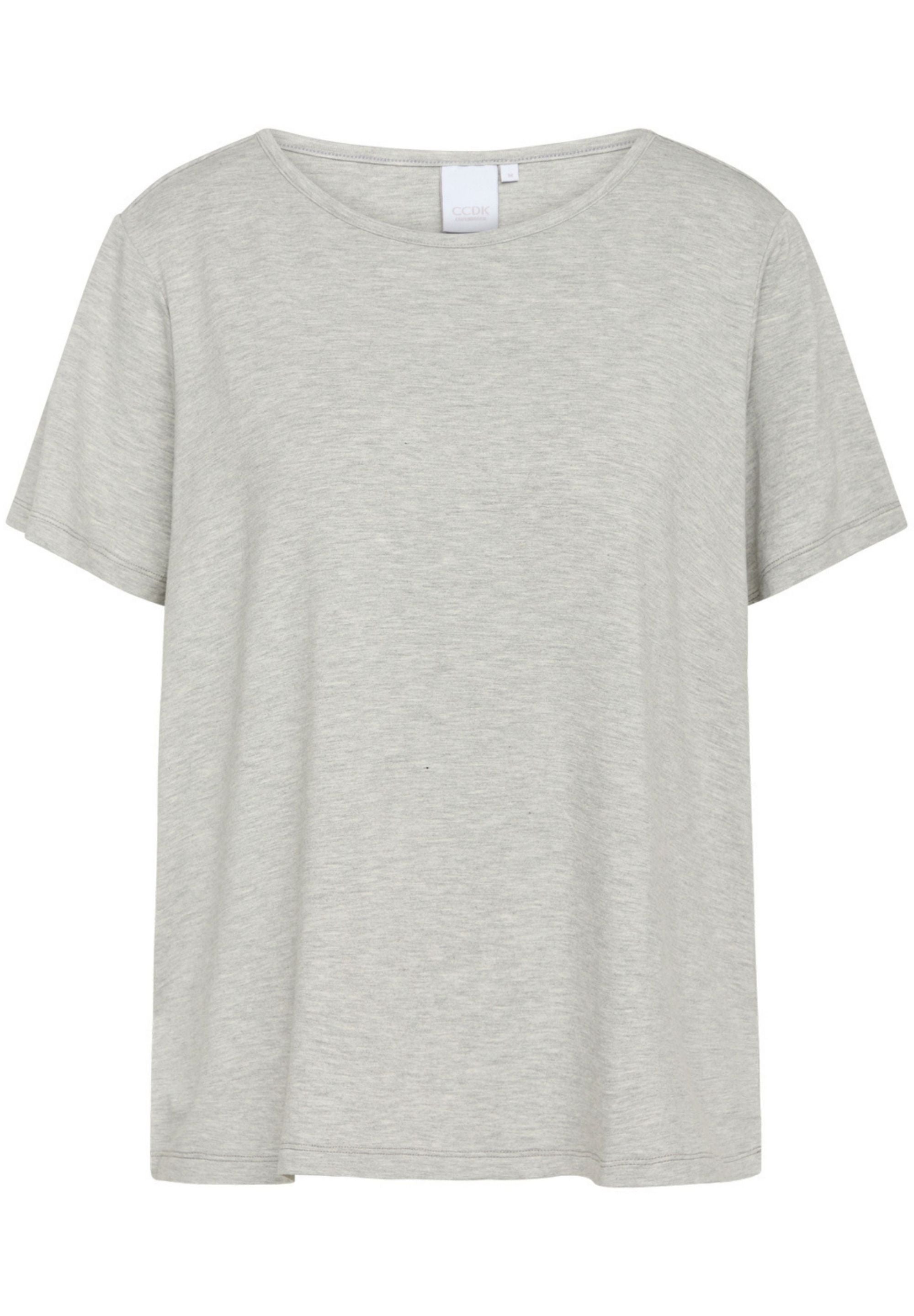 Bea Short Sleeve T-Shirt, Grey Melange